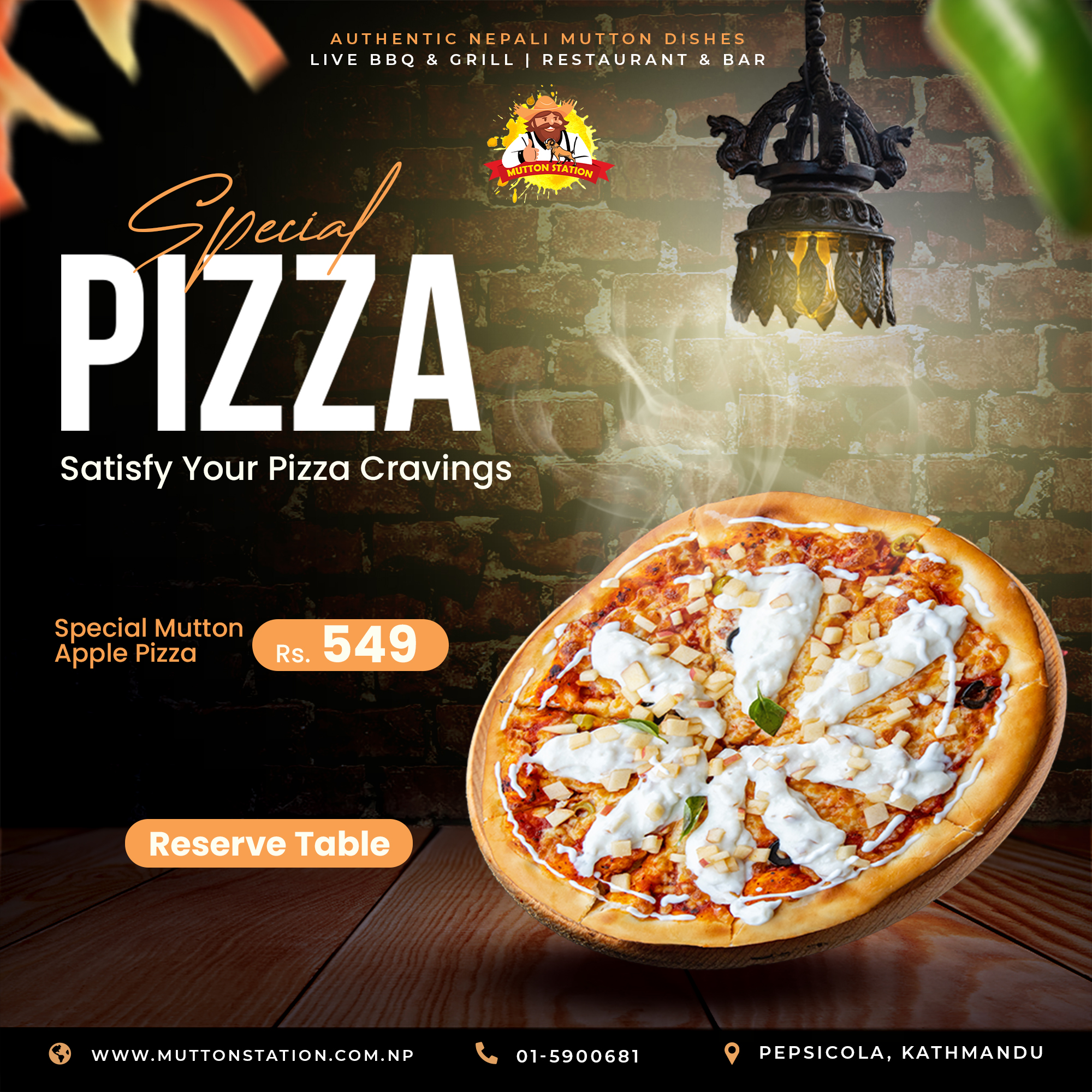 🍕Have you ever... - Mutton Station Smoky Grill, Pepsicola
