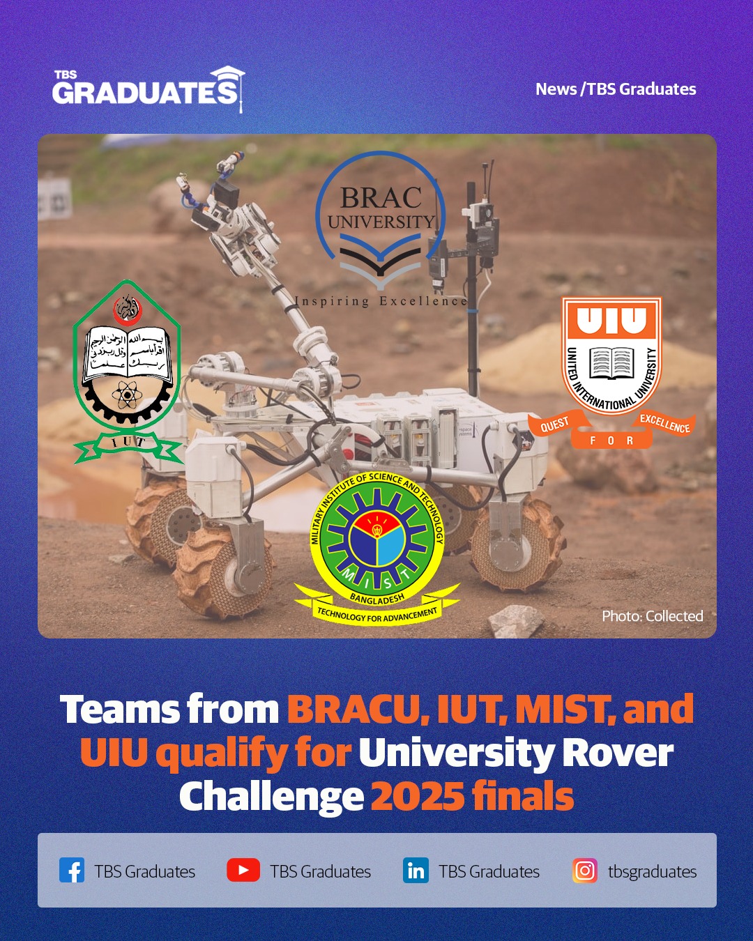 TBS Graduates - Four Bangladeshi university teams have secured spots in ...