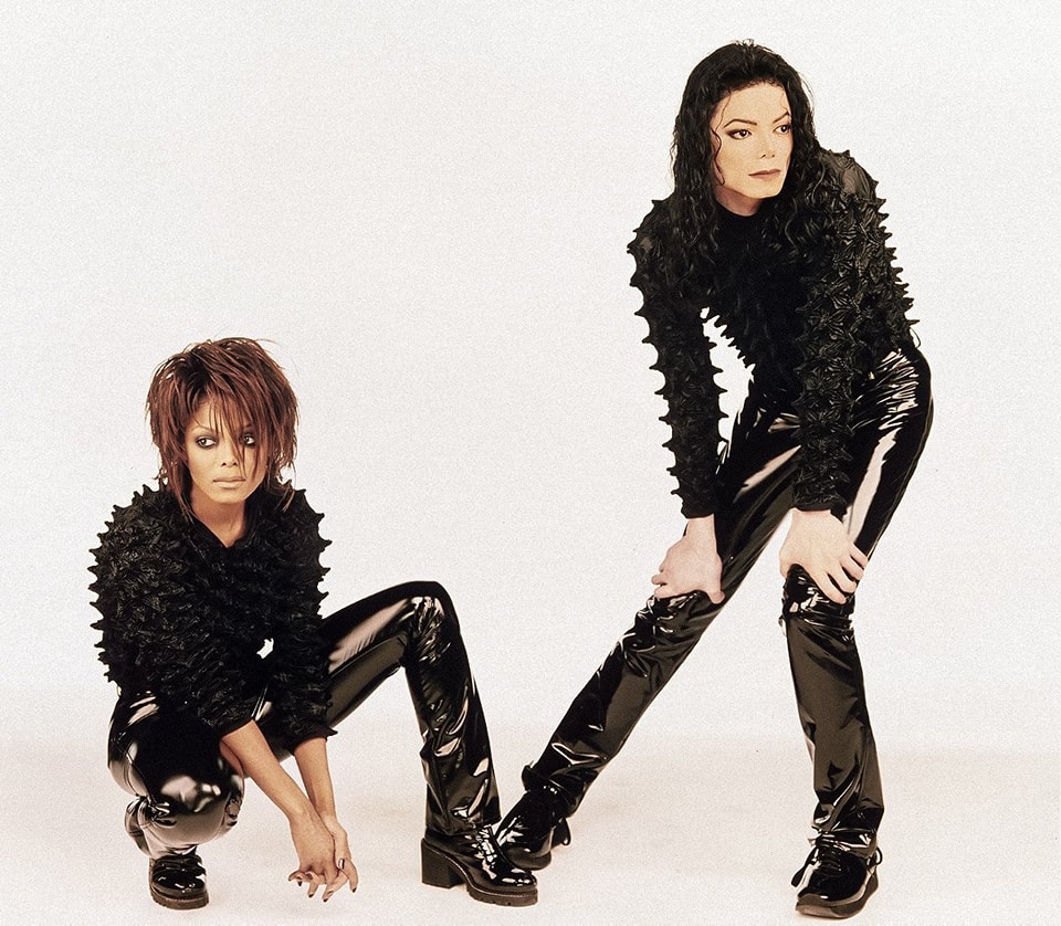 Michael Jackson and Janet Jackson in Scream (1995)
