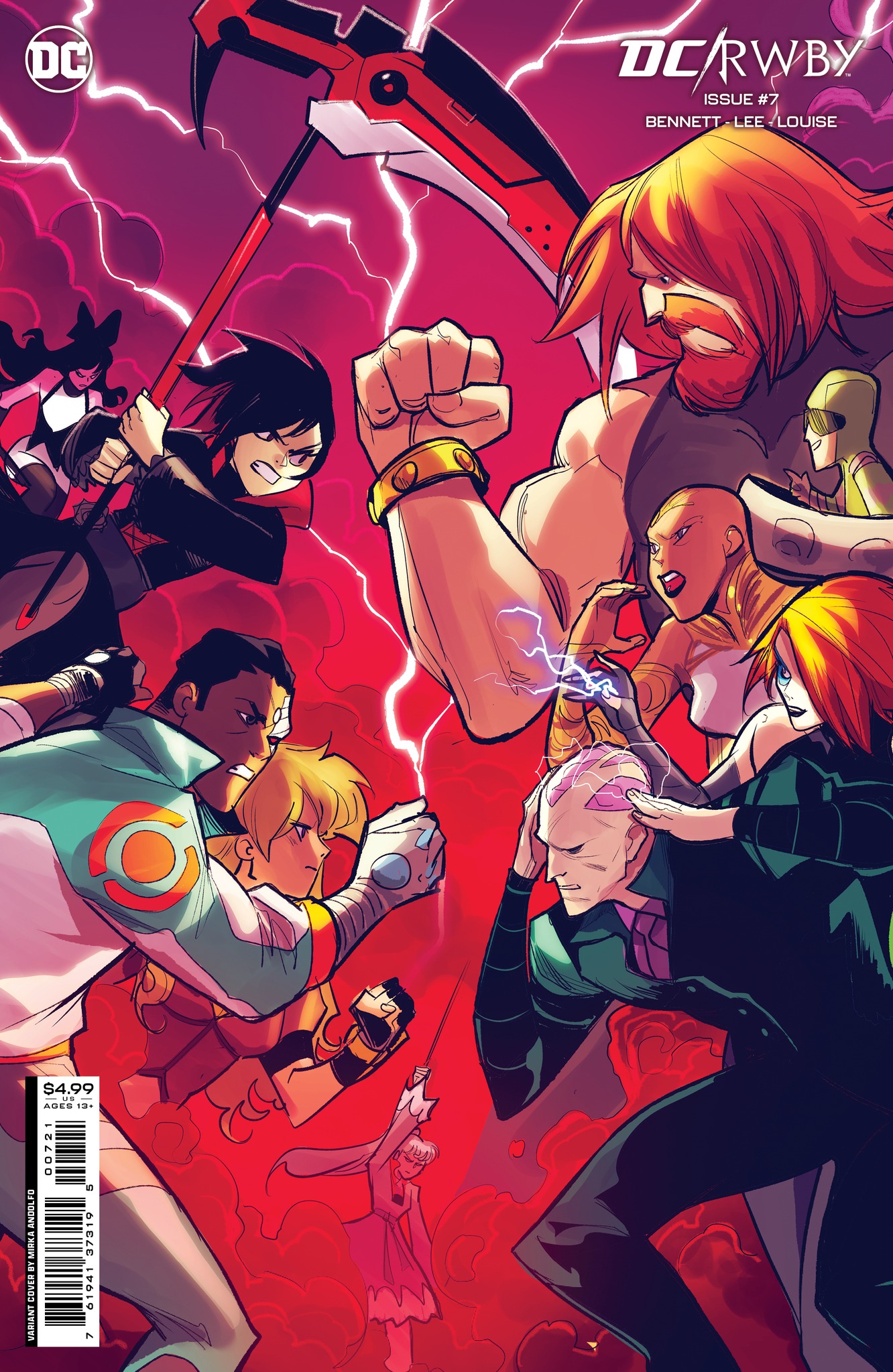 DC x RWBY Crossover Comic Issue #7 is now available in digital