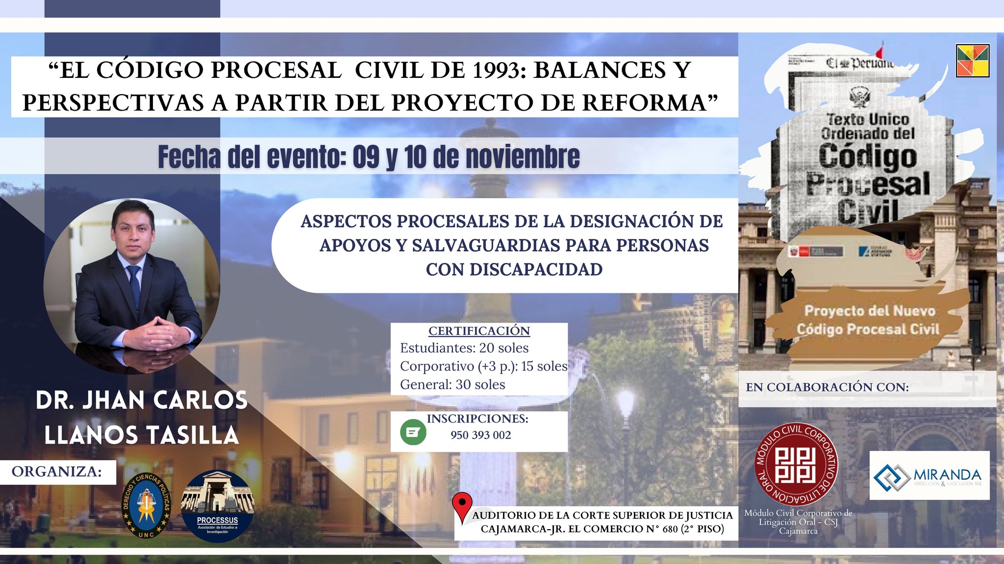 Processus - Ponentes ⚖️💙 ¡Atención Estudiantes y Egresados Apasionados ...