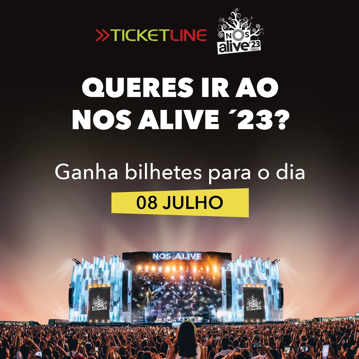 A Ticketline leva-te ao NOS... - Ticketline Portugal | Facebook