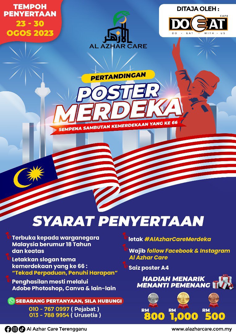 Al Azhar Care - PERTANDINGAN 'POSTER MERDEKA' SEMPENA...