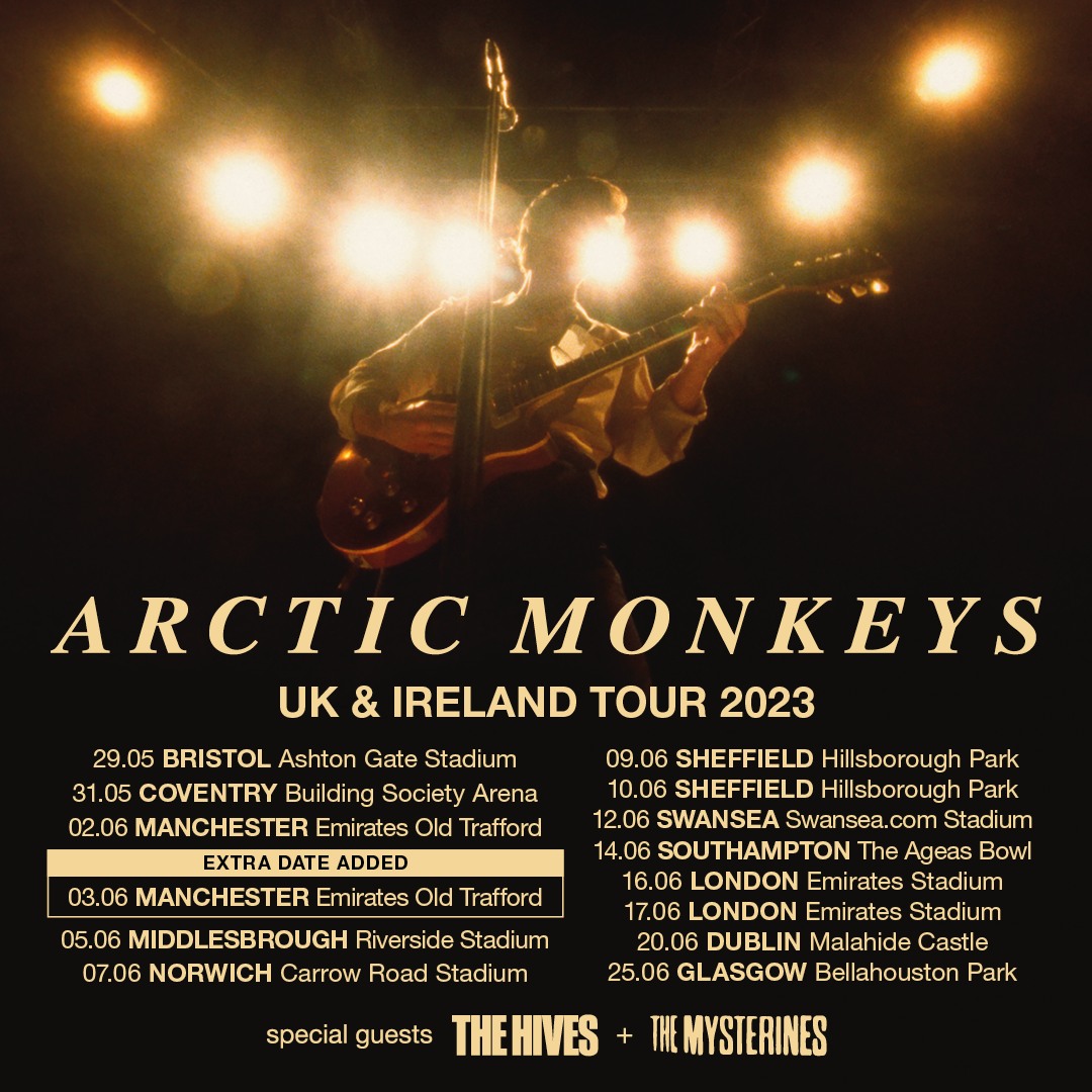 Arctic - Arctic Monkeys announce a second Manchester date off the back ...