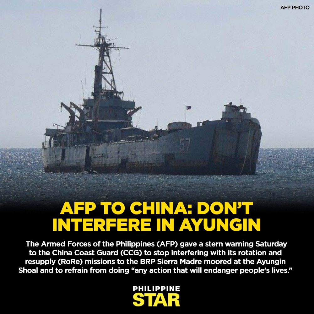 Philippine Star - In a statement, the AFP expressed its...