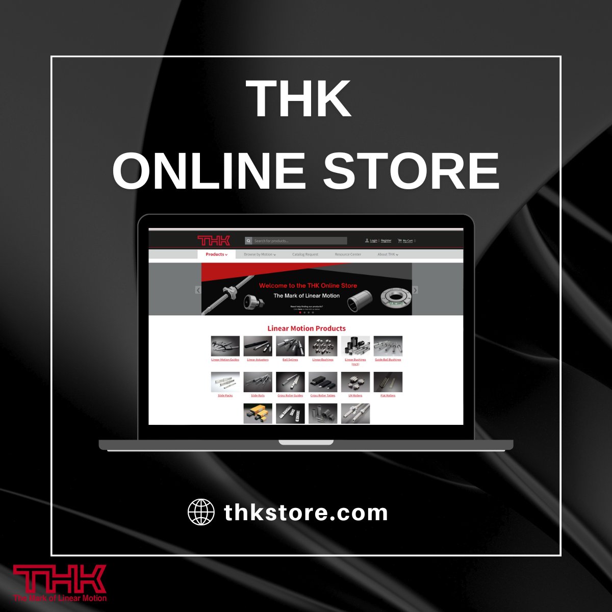 THK - 💻The THK store lets you browse by product or by motion, check ...