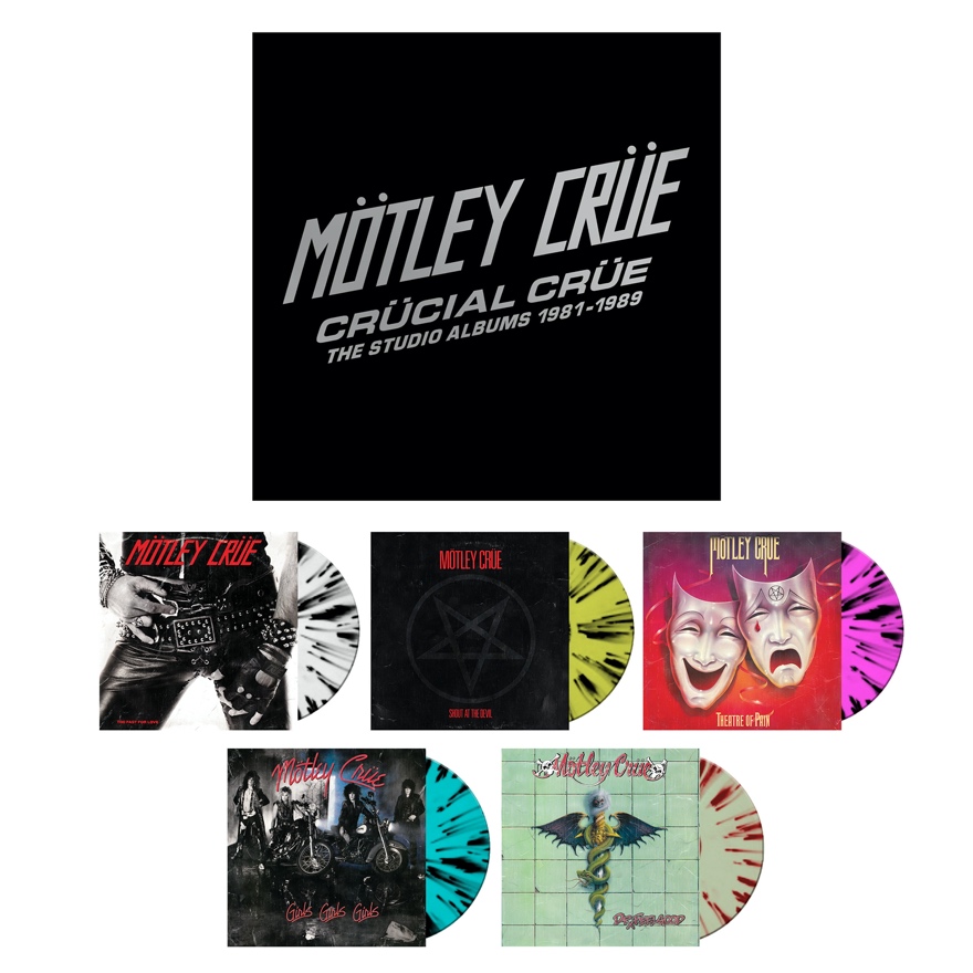 Mötley Crüe 1994 album limited edition colored vinyl record