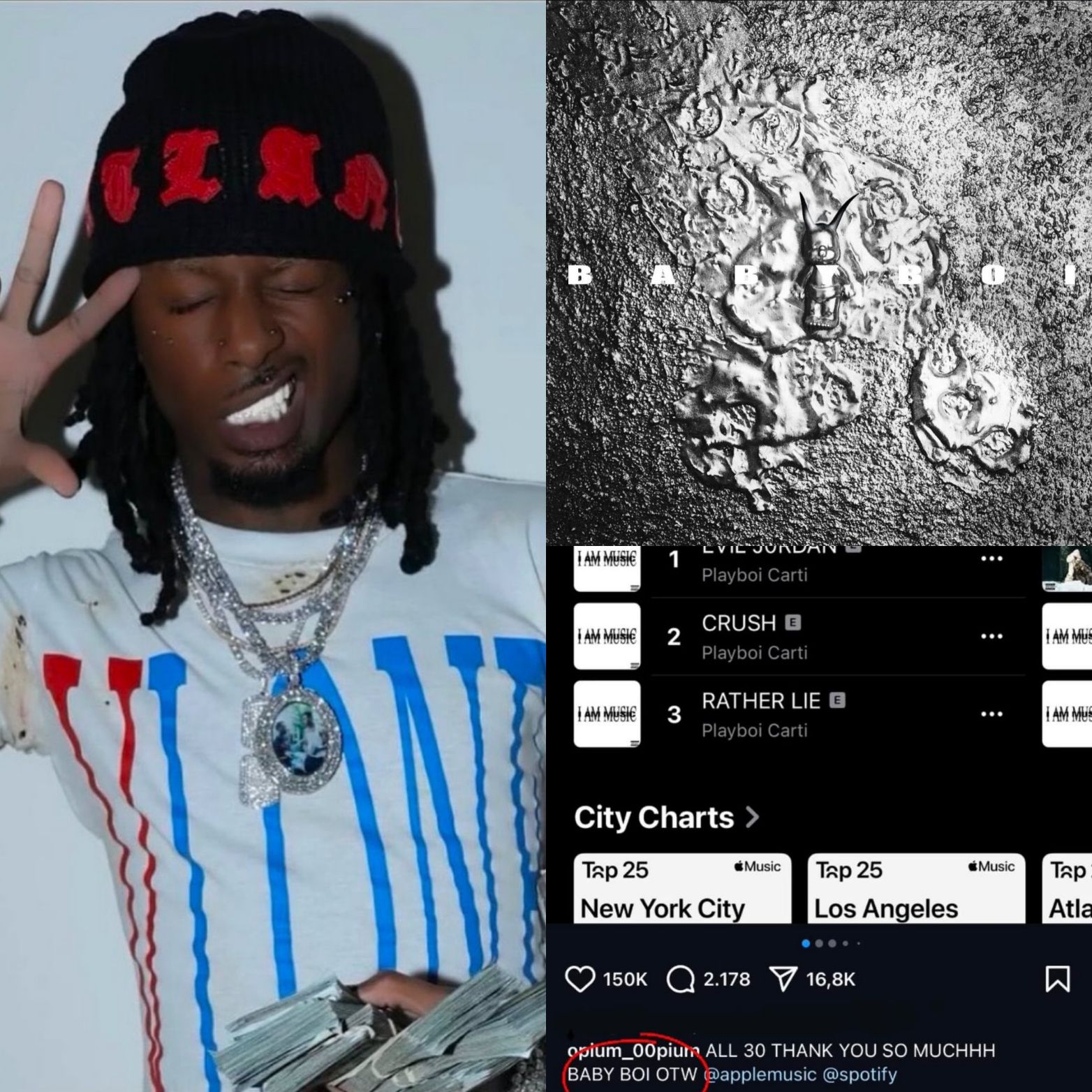 Playboi Carti announces YVL skateboards dropping this Monday