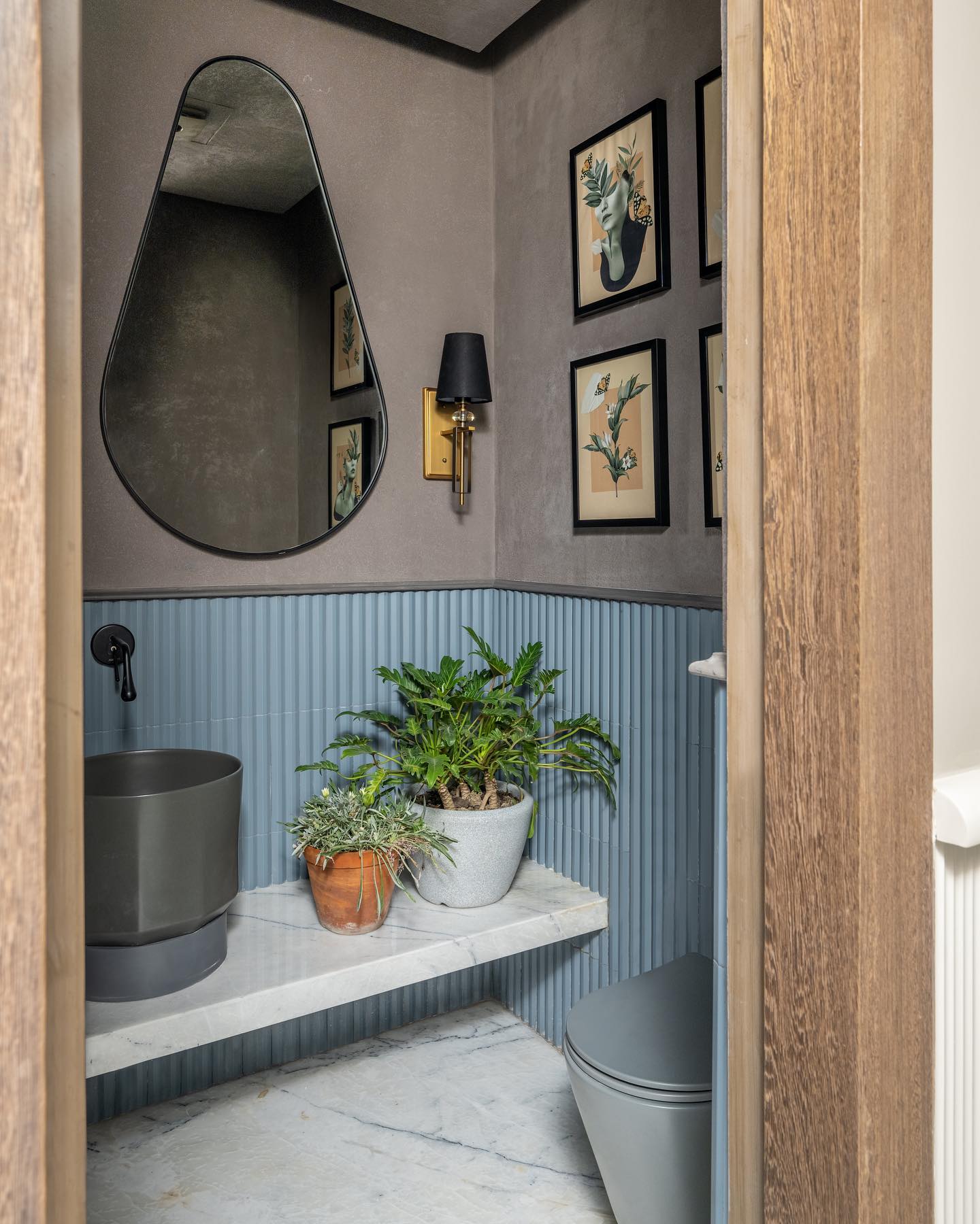 AB Design - The Opulent Oasis | Powder Room Designed by:...