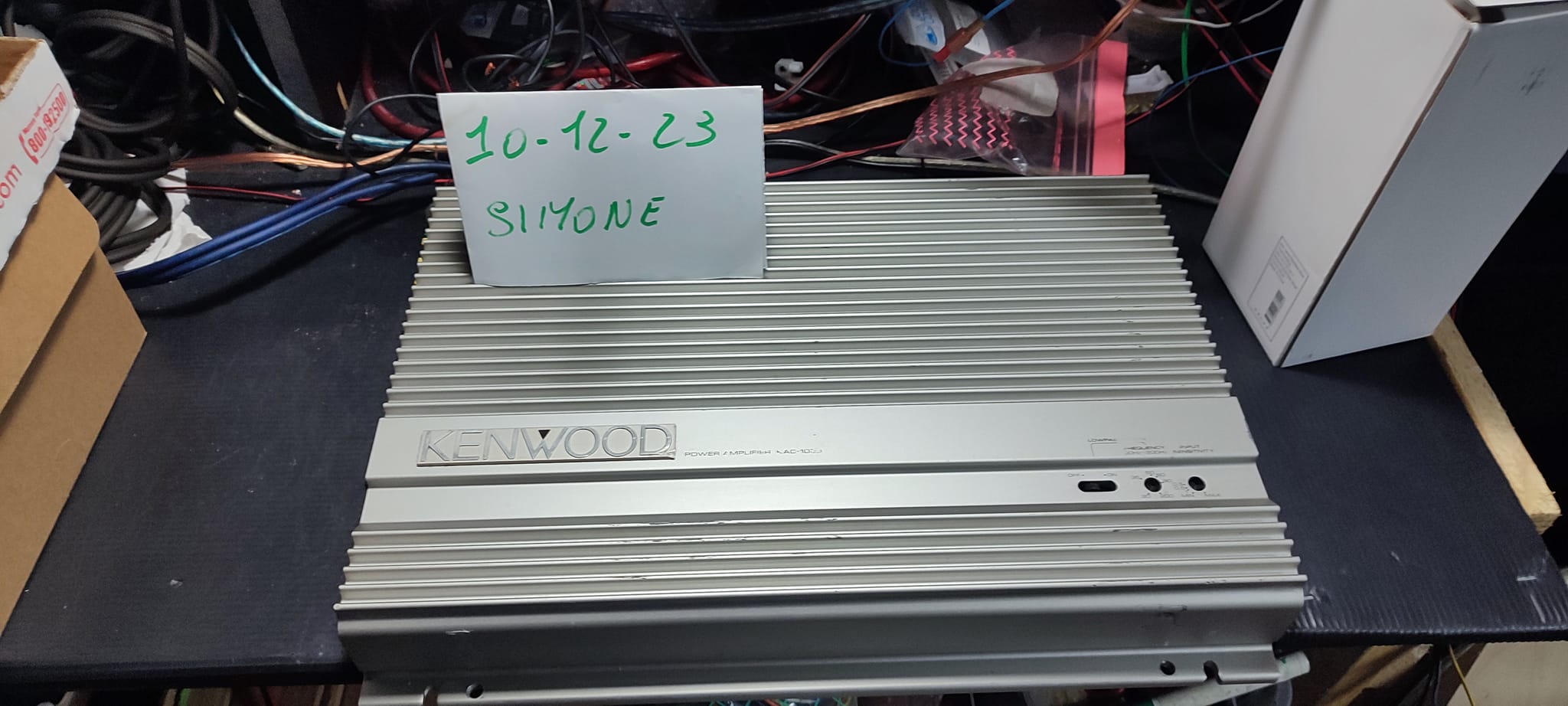 I sell Kenwood kac 1023 amplifier, in good cosmetic condition and