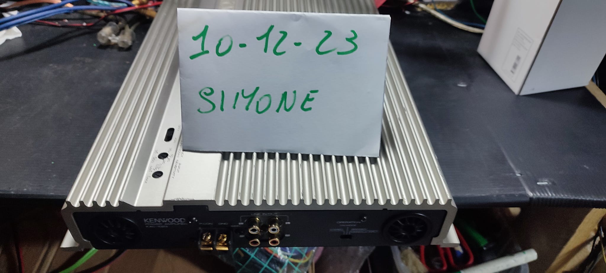 I sell Kenwood kac 1023 amplifier, in good cosmetic condition and