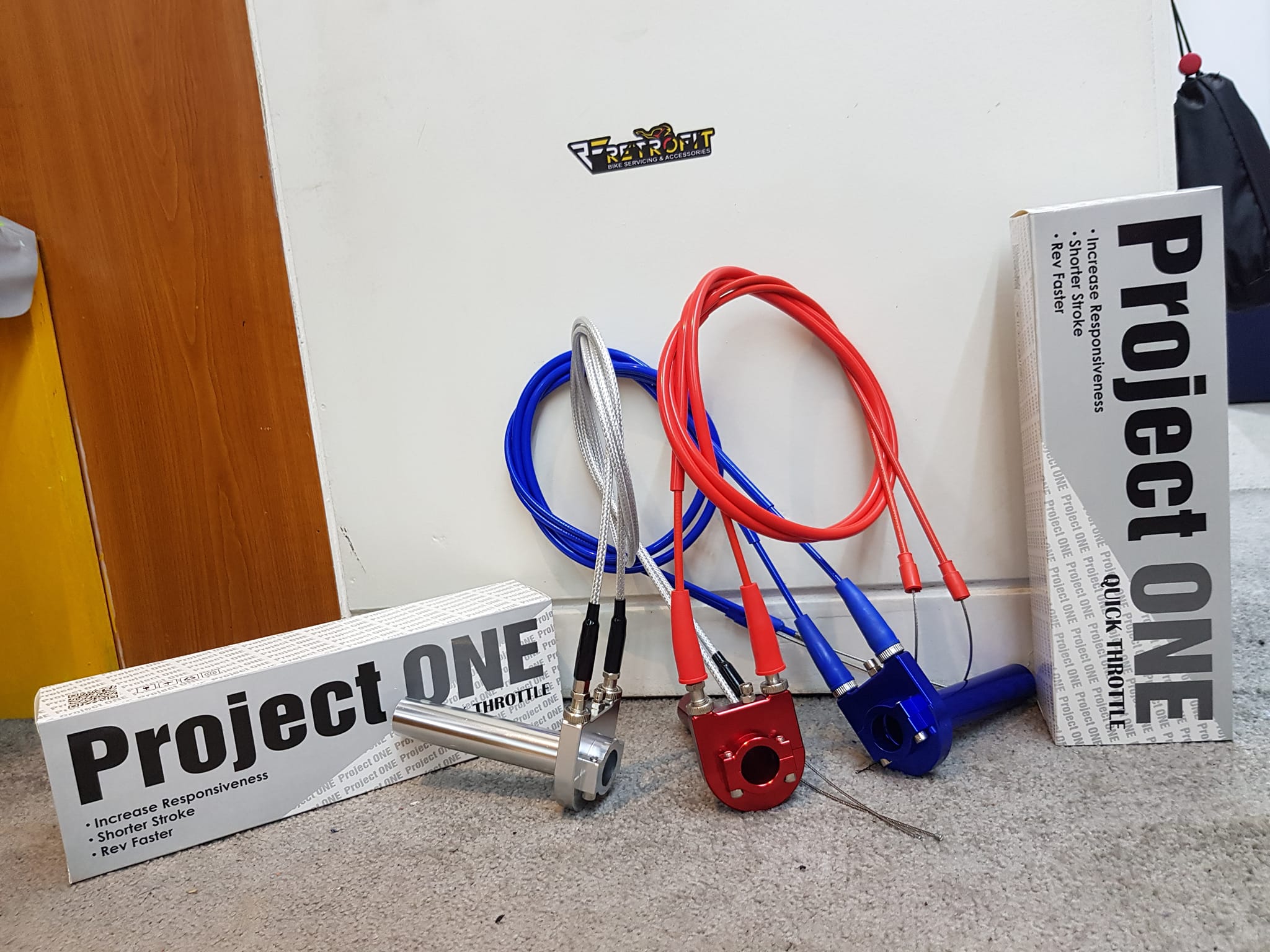 Retrofit - Project One Quick Throttle . Increase... | Facebook