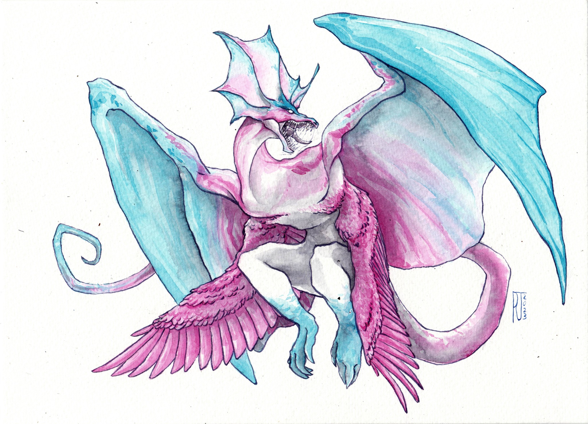 Le dragon trans ! . . #dragon #lgbt... - Atelier Roujeart | Facebook
