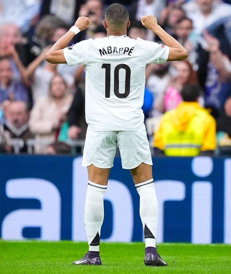 Mbappe given number 10 shirt by Real Madrid