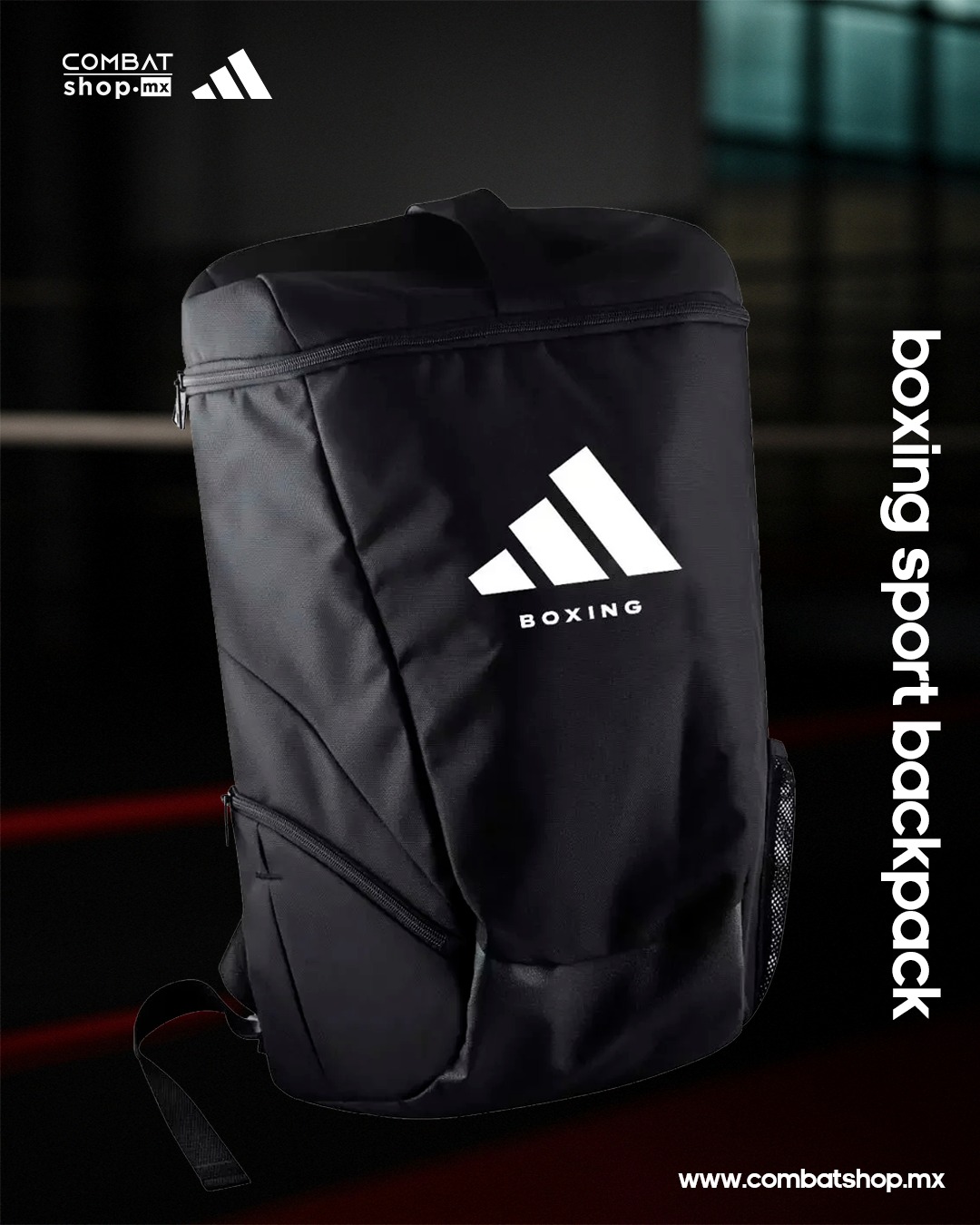 adidas boxing backpack Black/White S Sporting Goods It features a Climacool back panel and shoulder straps that provide comfort and airflow Buy Adidas Junior Boxing Set