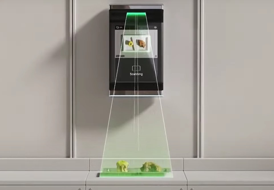 KnackHook - A new food scanner uses AI and 3D technology...