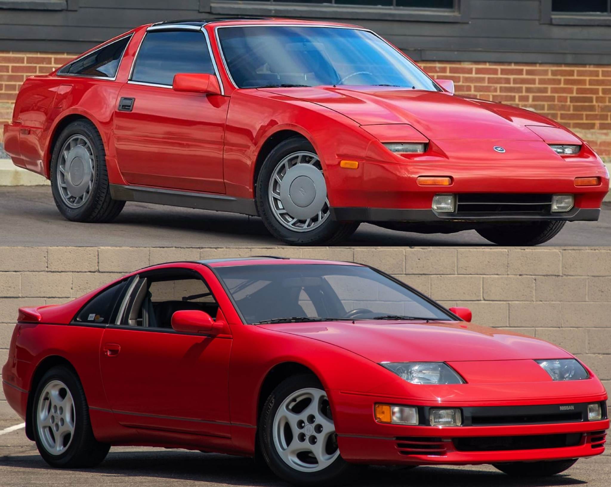 83 280zx vs '84 300zx car styles