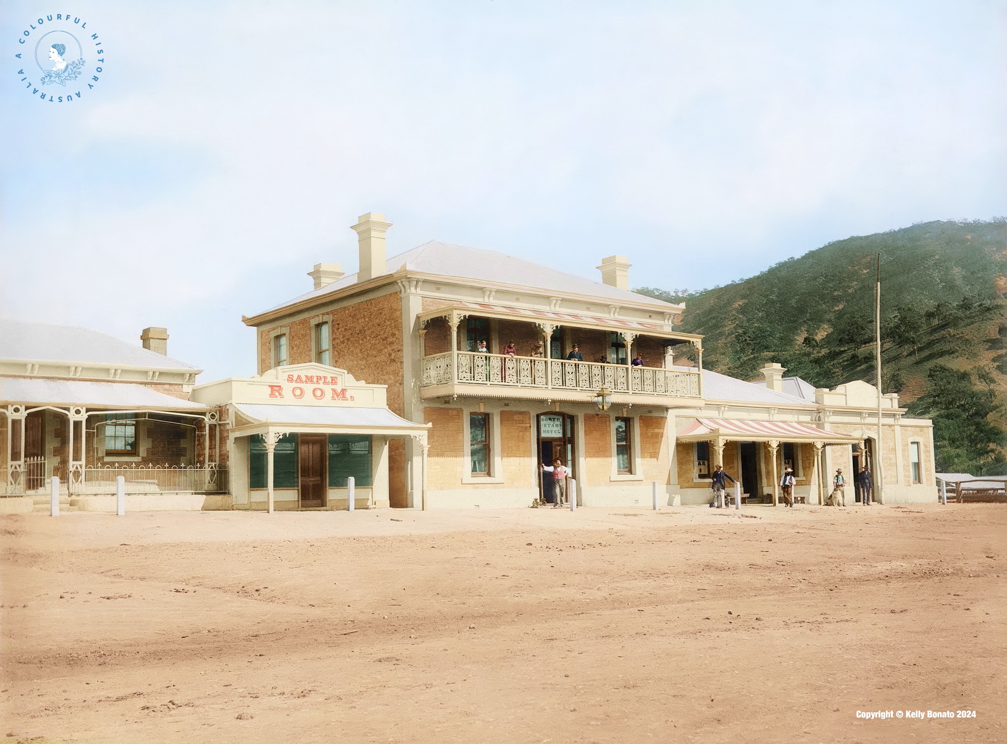 A Colourful - MELROSE, SOUTH AUSTRALIA DATE: 1890 Did you know that ...