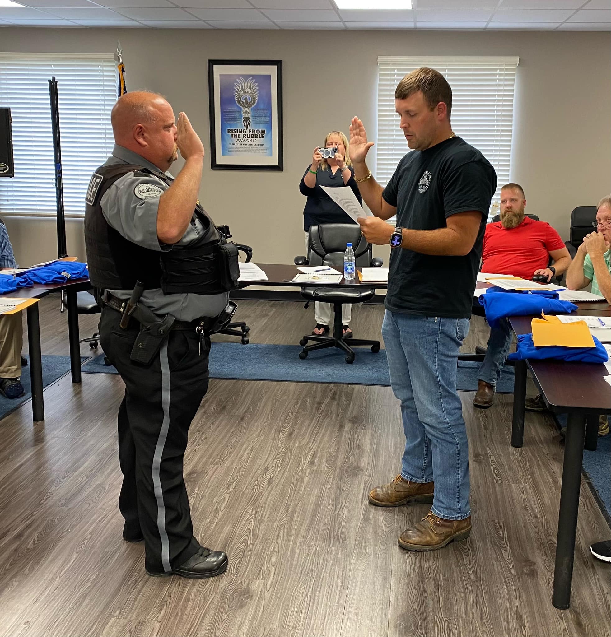 Wayne Lewis was sworn in... - City of West Liberty Kentucky | Facebook