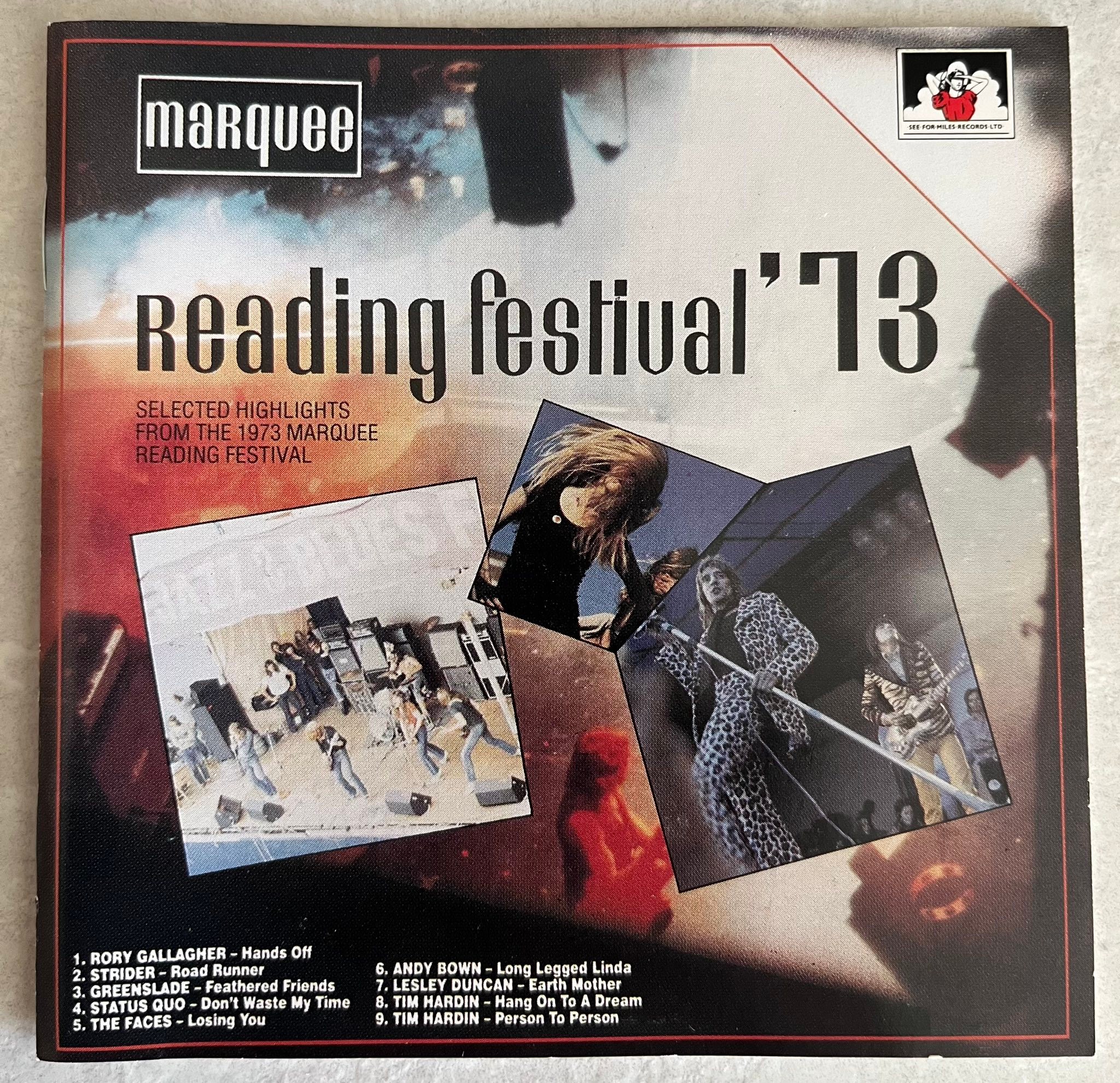 英LP Reading Festival 1973 UKオリジナル盤1stプレス 1973 Reading Festival music highlights