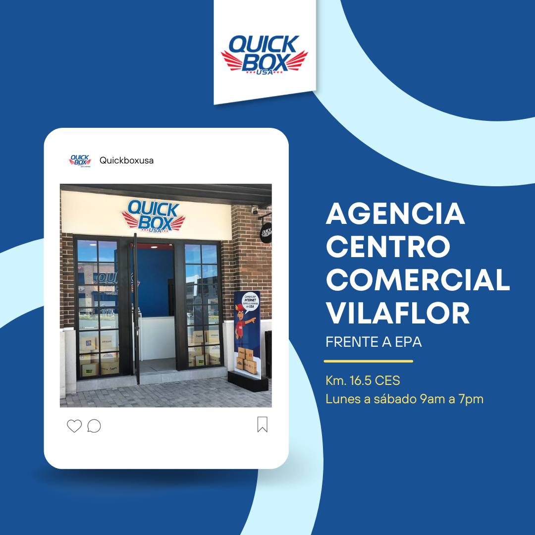 Quick Box USA - Si vives en Carretera a El Salvador, ahora... | Facebook