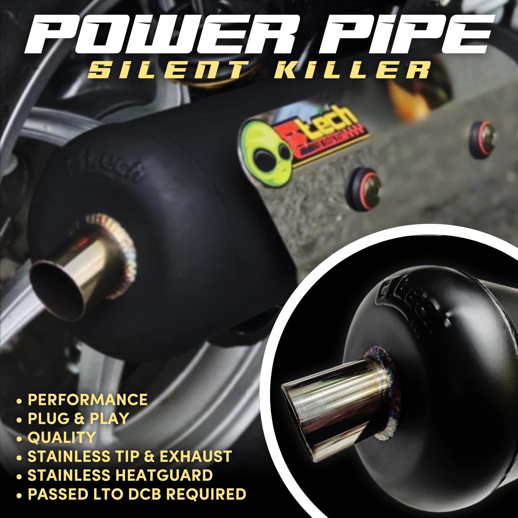 M3 pipe exhaust for sale in Cebu