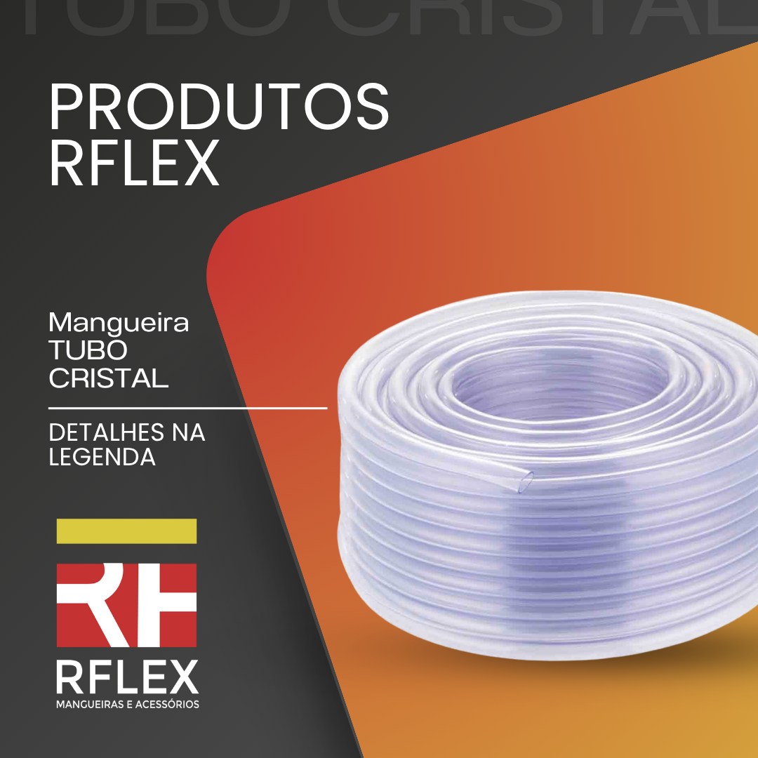RFlex - 🔍 Conheça a Mangueira Tubo Cristal! 💧 Ideal para aplicações de ...