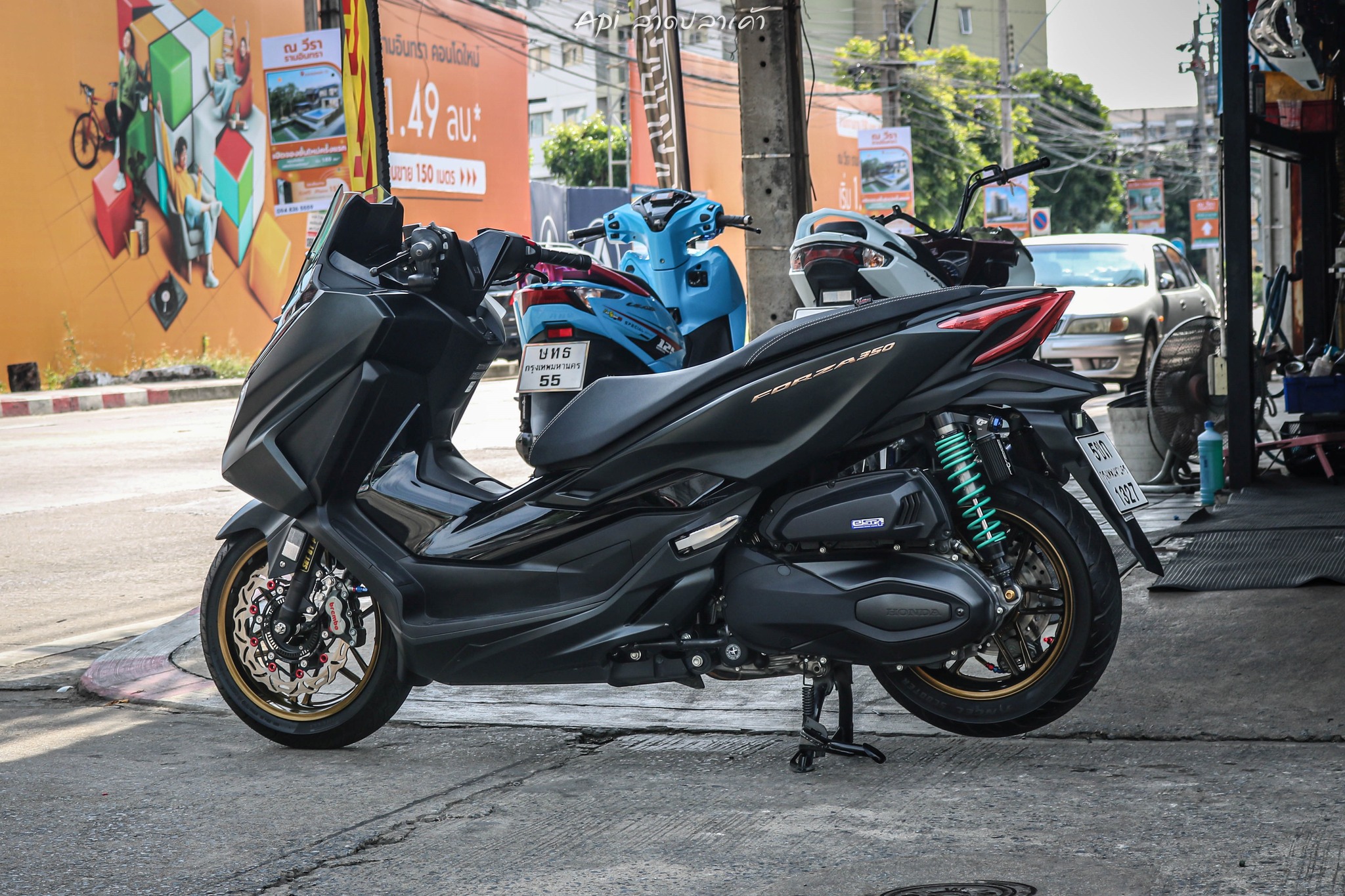 Api ลาดปลาเค้า - ขอบคุณลูกค้า HONDA FROZA-350 สีดำ... | Facebook