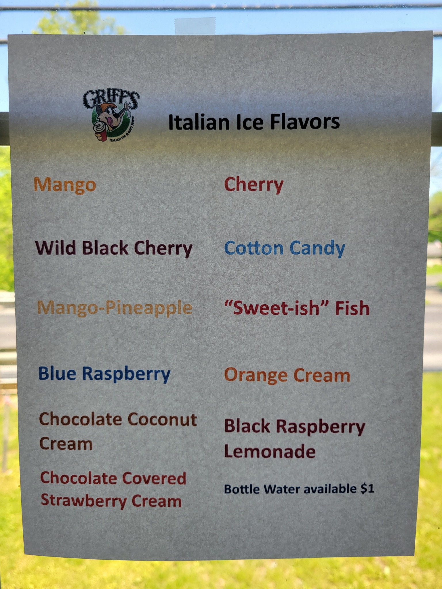 Griff's Italian Ice & Soft Serve | Export PA