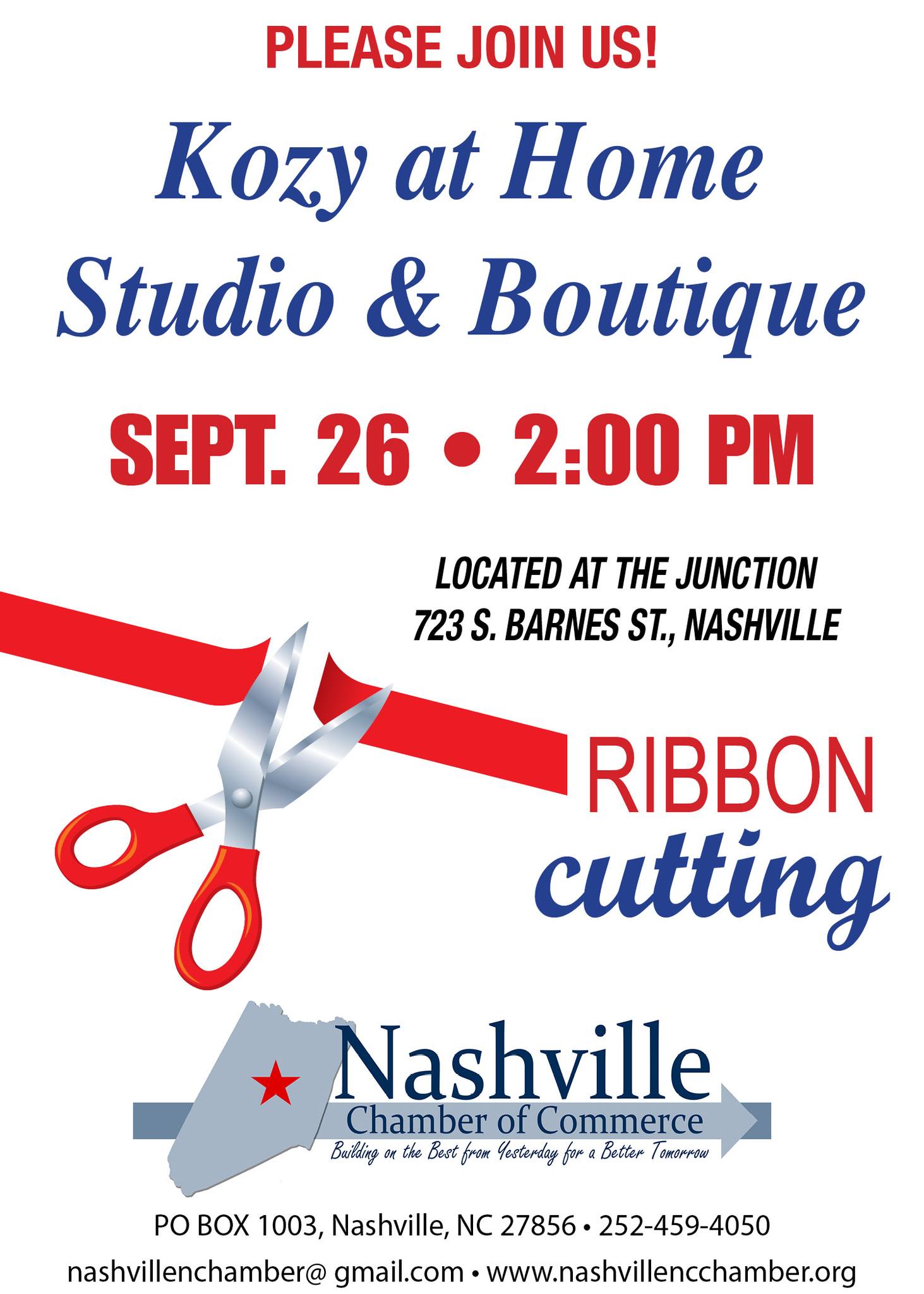 Kozy At Home Ribbon Cutting Ceremony