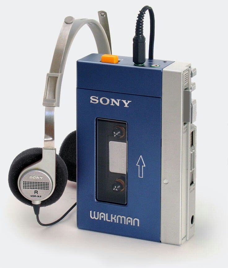 Sony's first Walkman model, the TPS-L2, released in 1979
