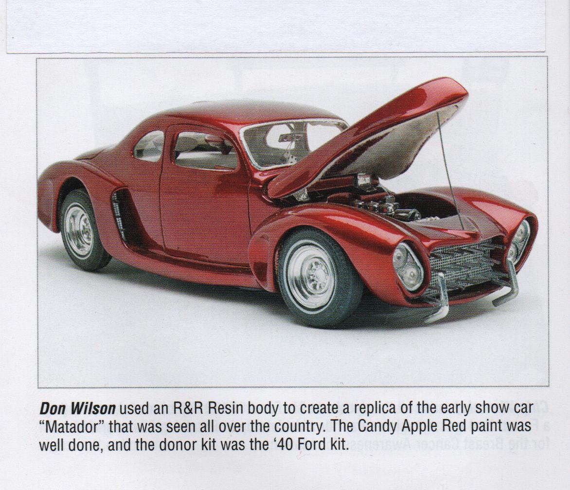 One Of My Many Show Cars.The Famous EL Matador 40 Ford.