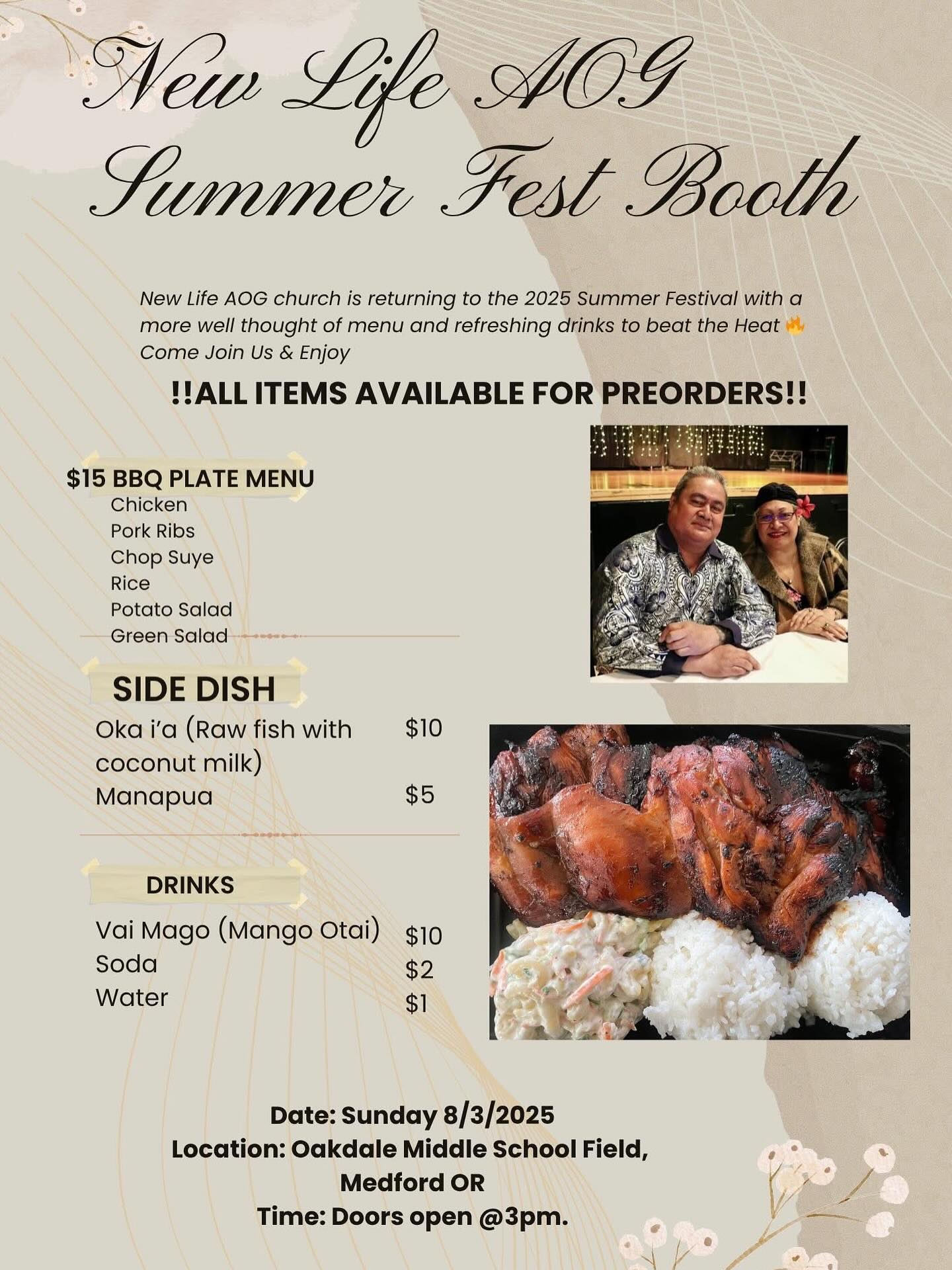 Southern Oregon Pacific Islander Summer Celebration