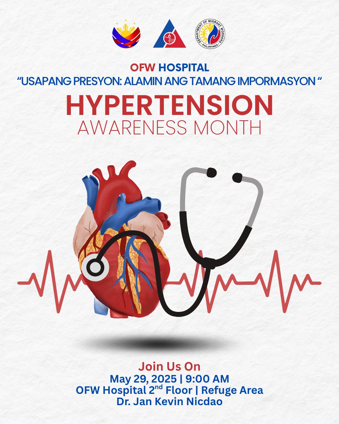 OFW - May is Hypertension Awareness Month, a time to raise awareness ...