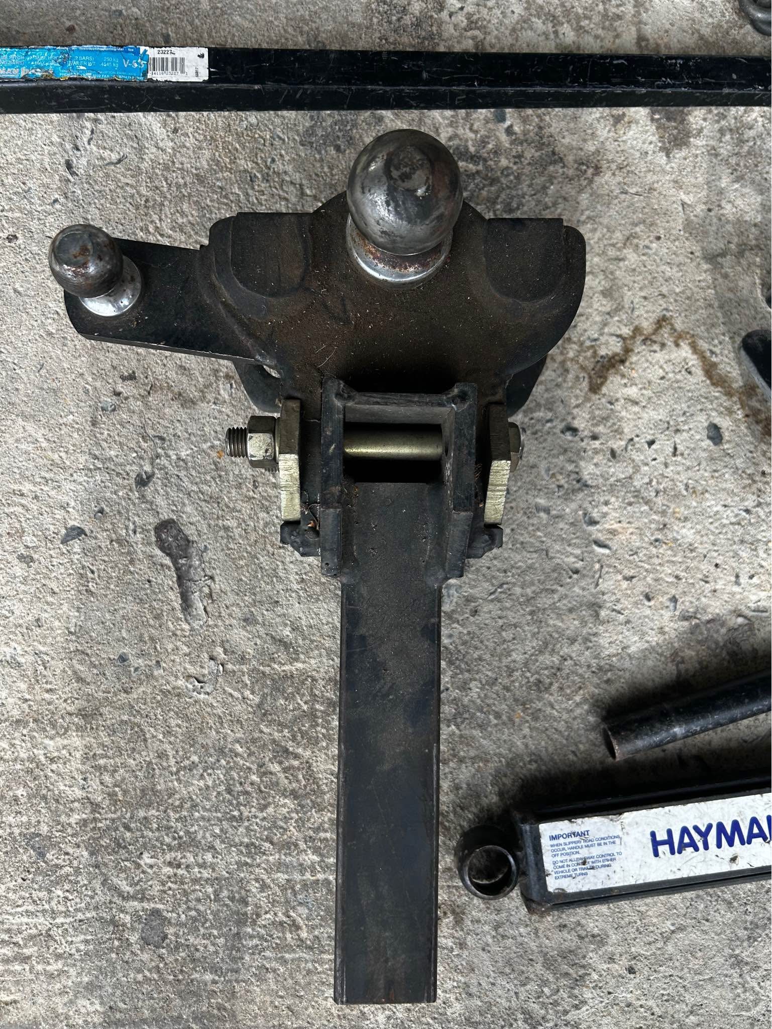 Hayman Reece tow ball, sway control and level rider kit Makes a huge ...