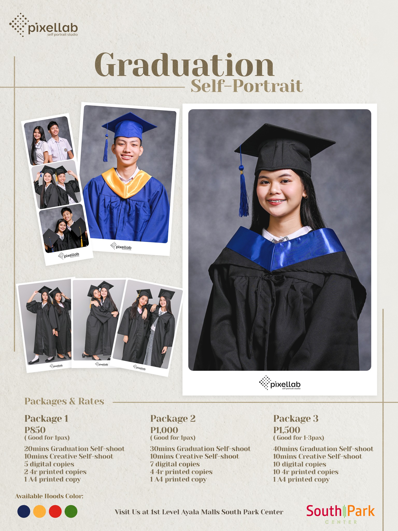 South - 🎓📸 Book Your Graduation Self-Shoot at Pixellab Studio! 📸 ...