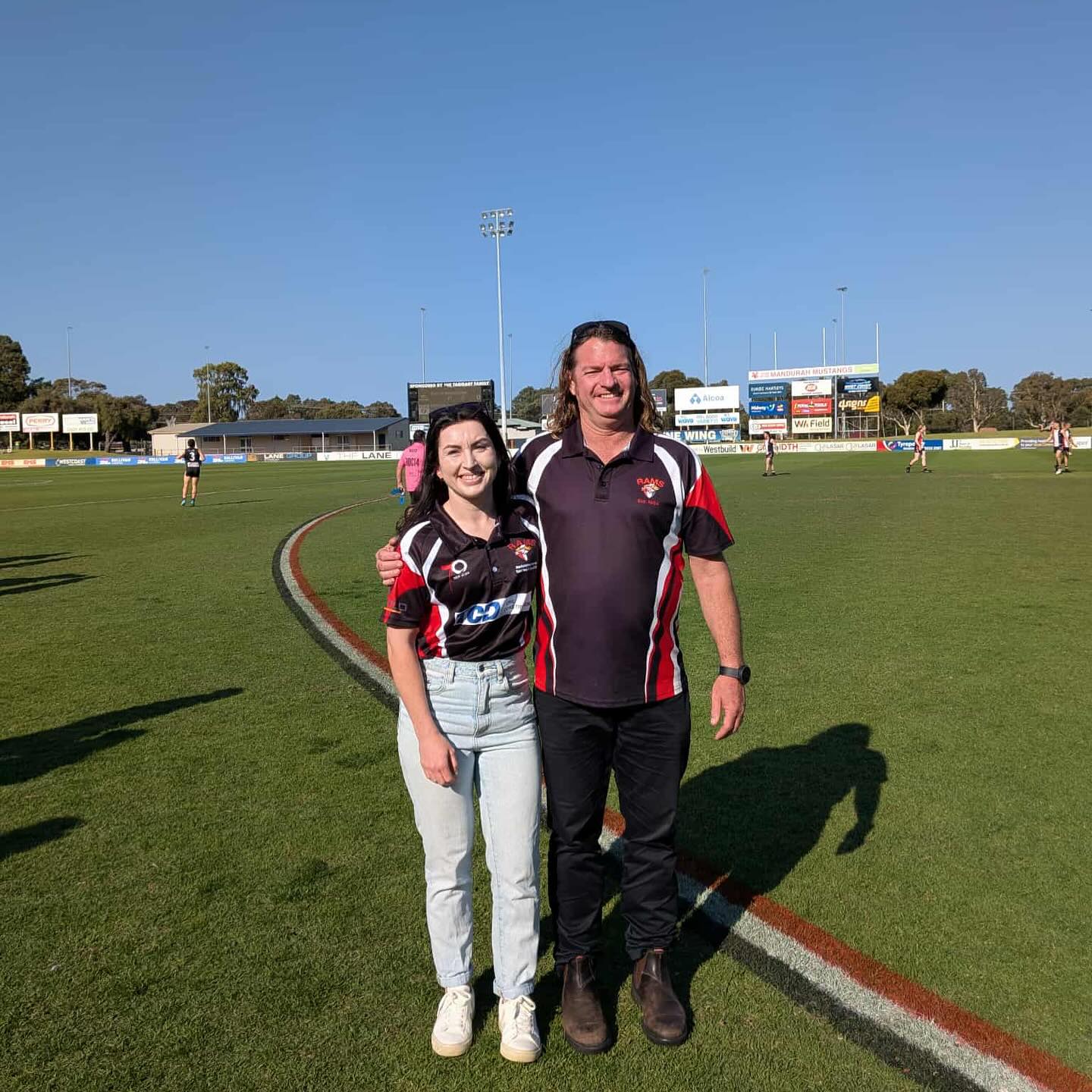 Magenta - Here for the League Grand Final - let’s go Rams! 🐏 ️🤍🖤 ...