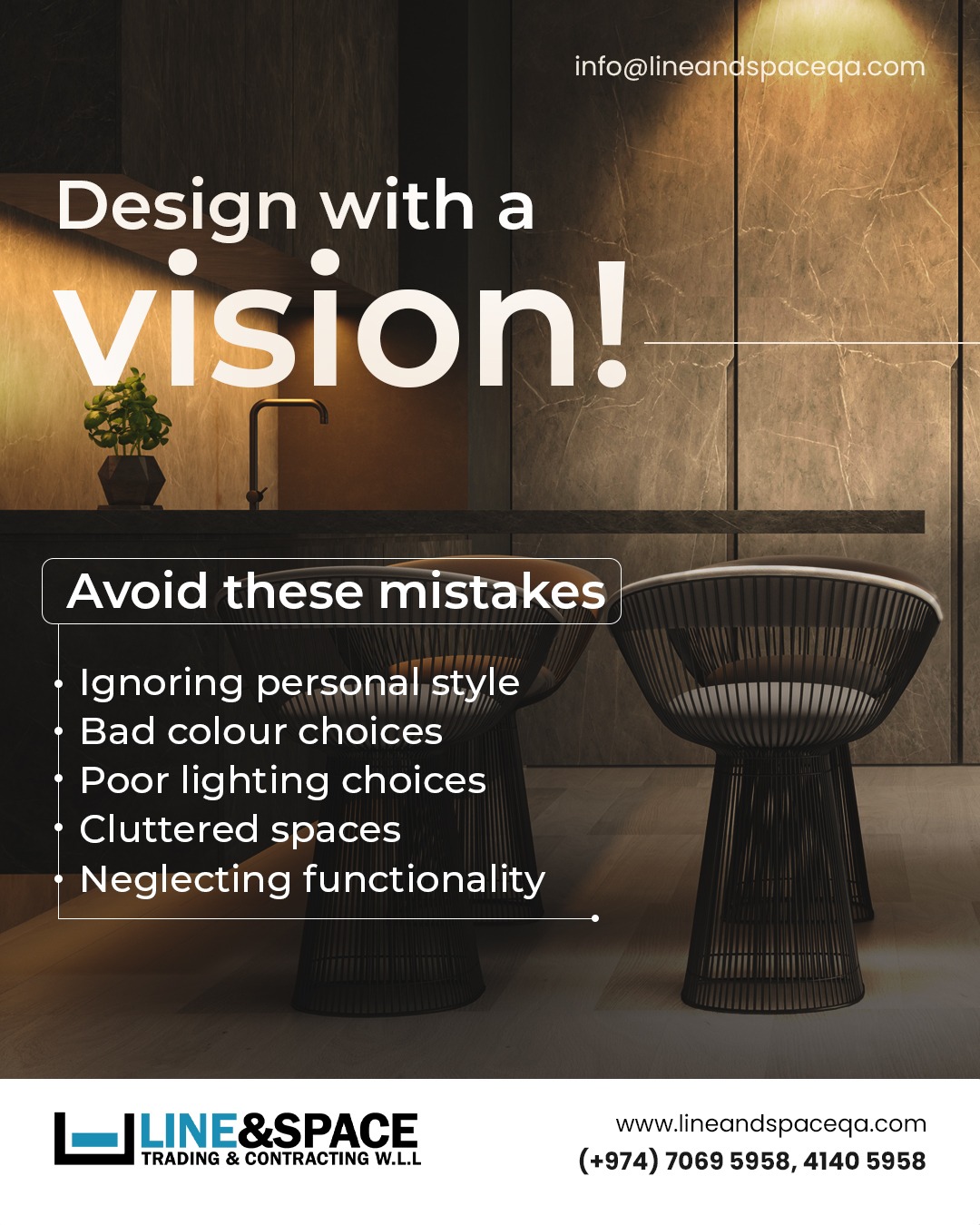 LINE - Small mistakes. Big impact. When it comes to interior design ...