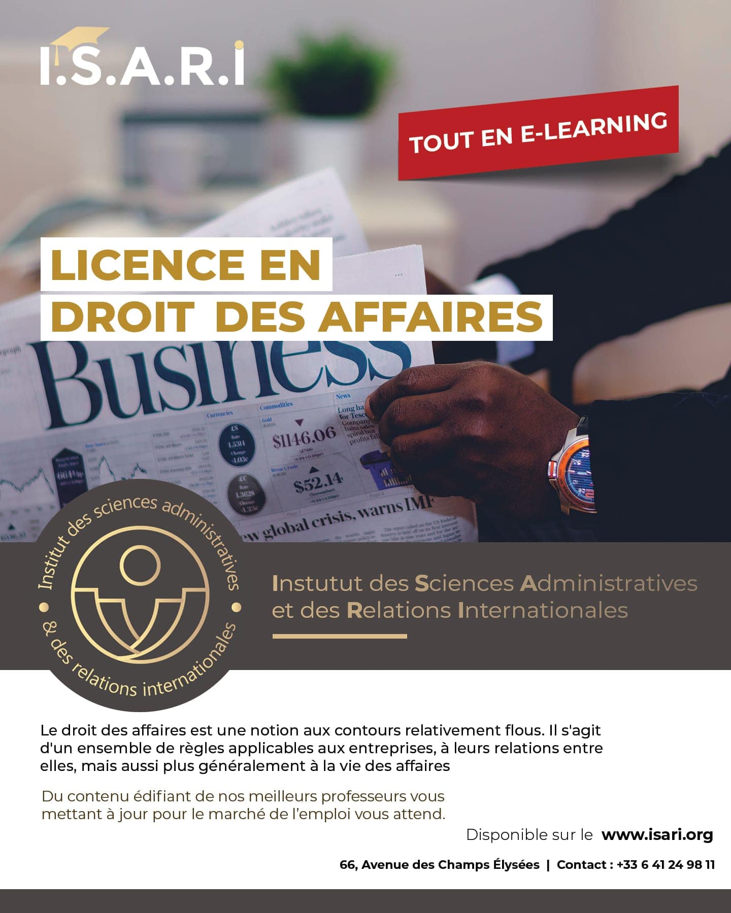 Isari: Institut des Sciences Adminitratives & des Relations ...