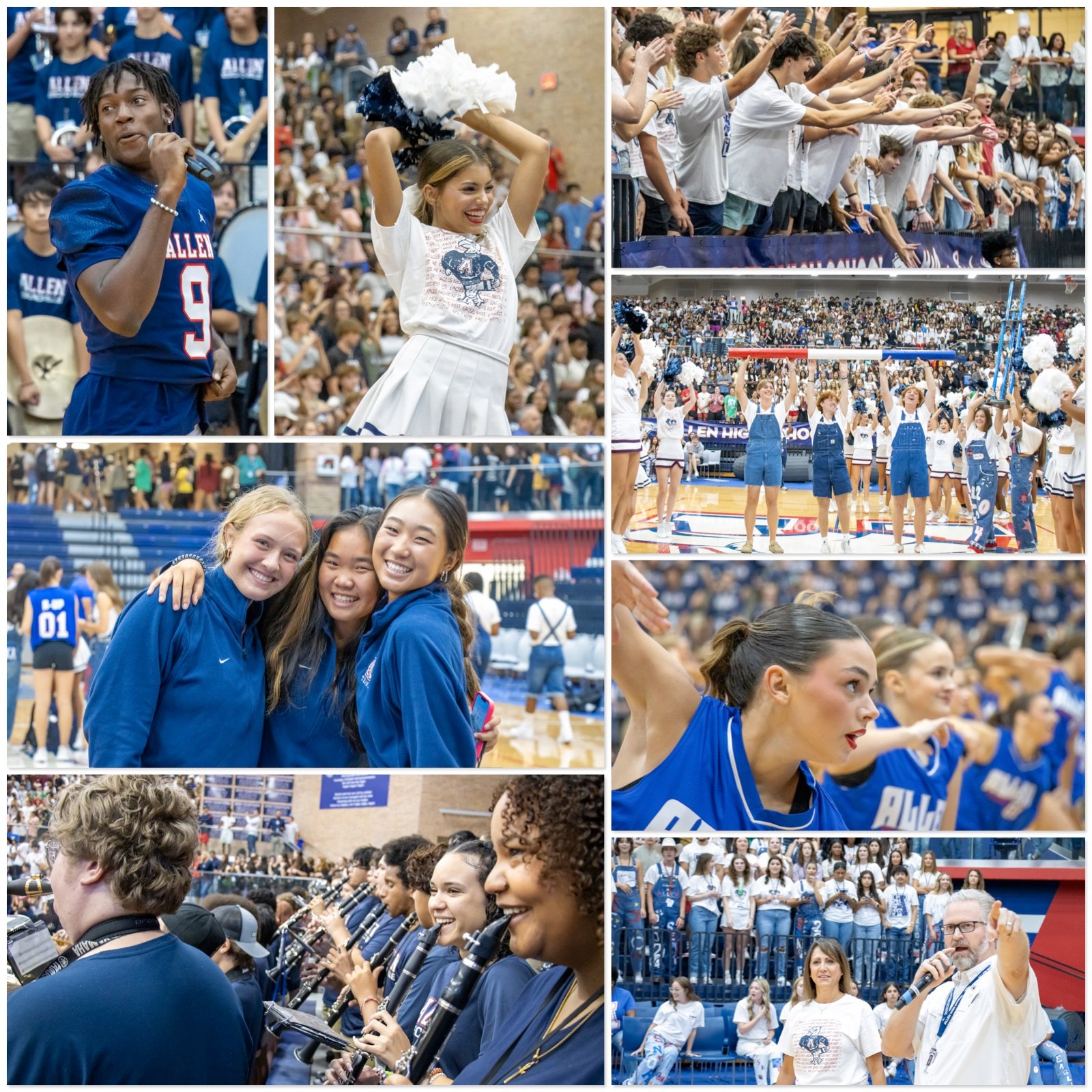 The first pep rally of... - Allen Independent School District