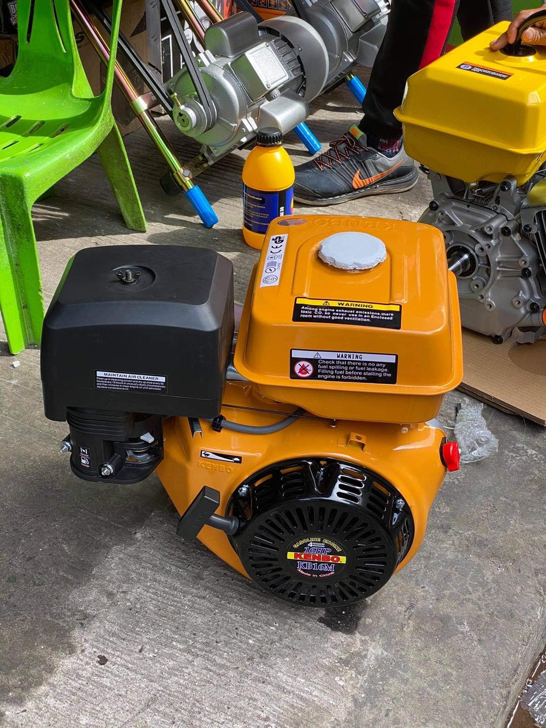 K4L Enterprises - KENBO MARINE 16HP GASOLINE ENGINE 👍🏻...