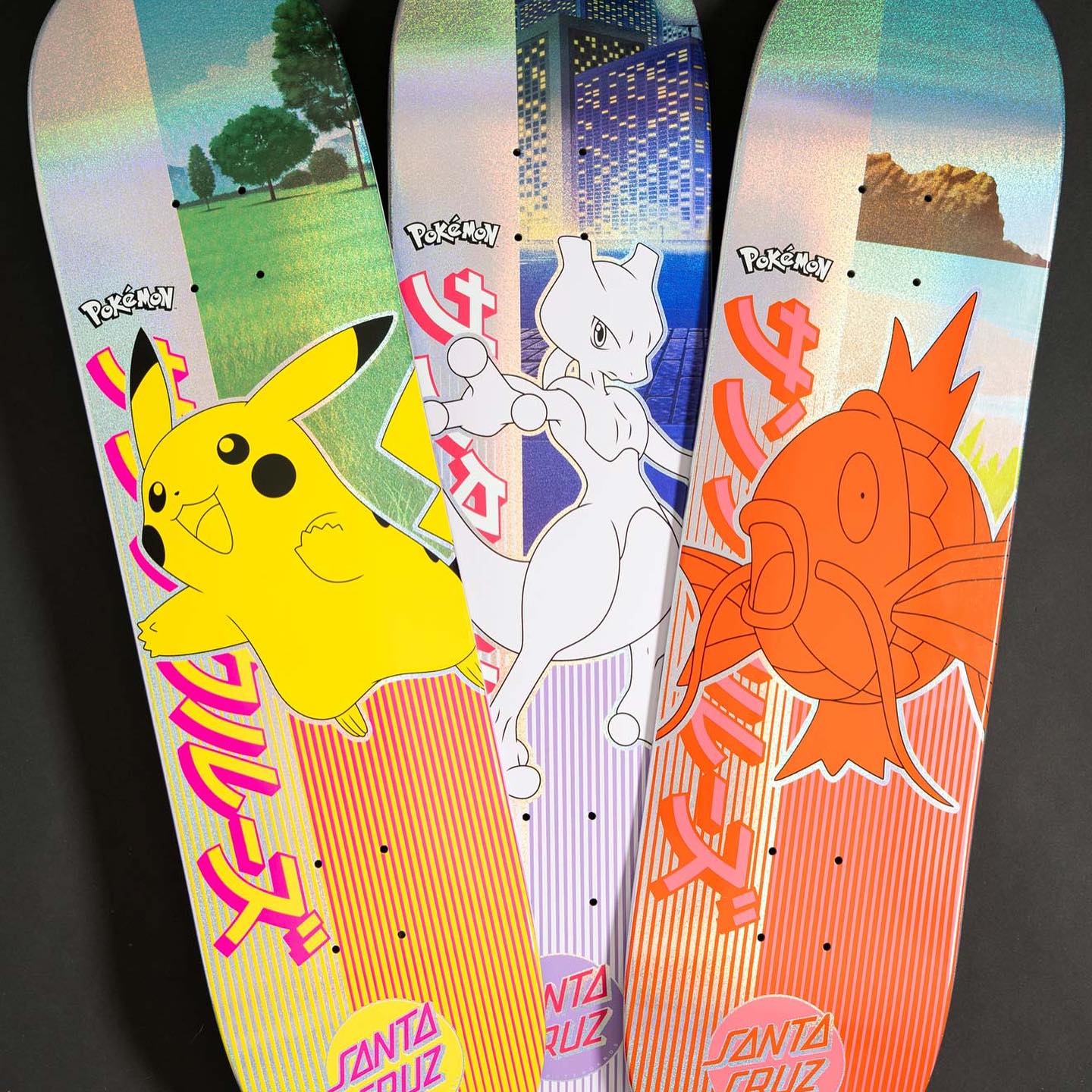 🙀A limited supply of 500 Santa Cruz Pokémon blind bag 🛹 decks
