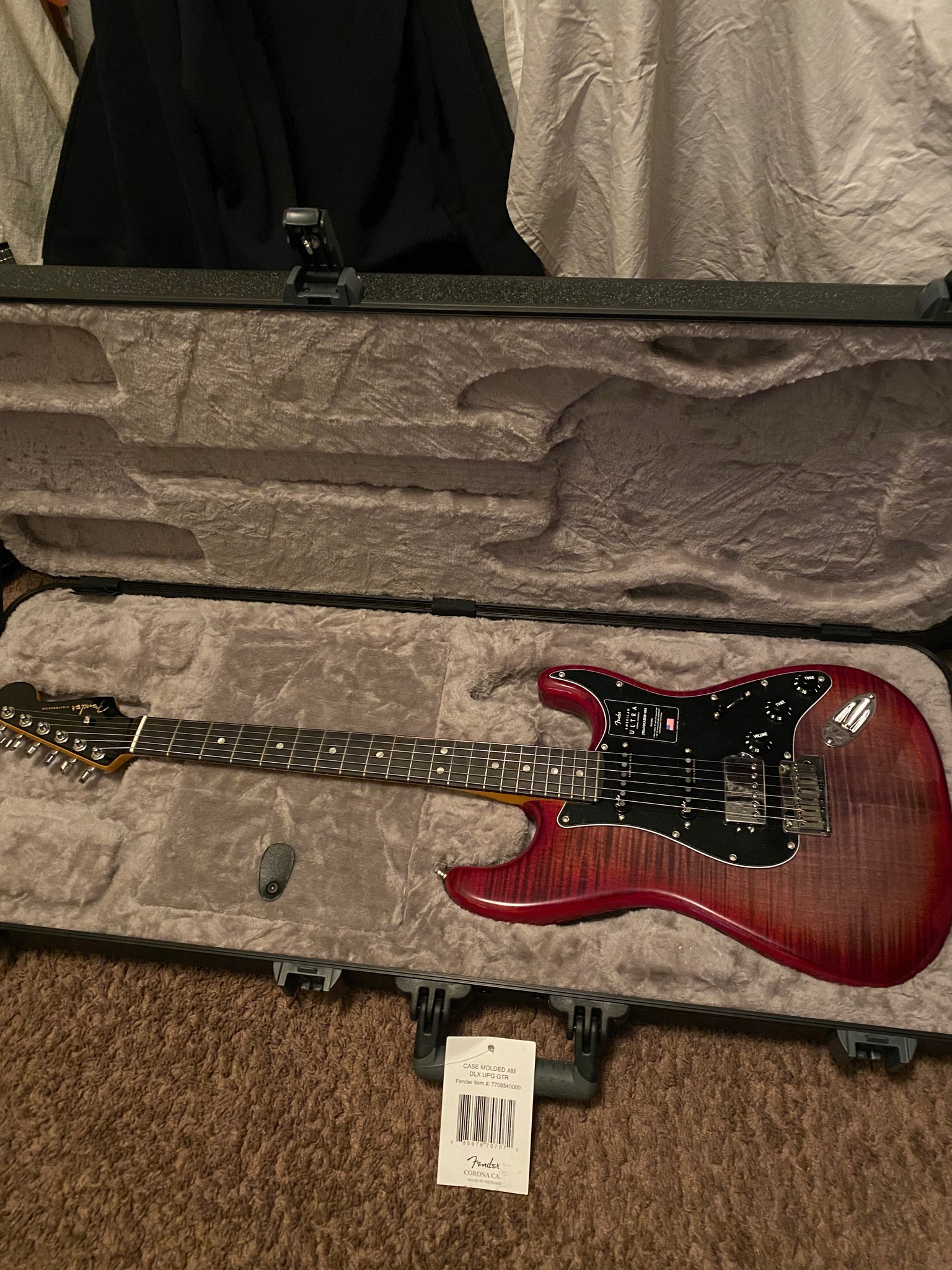 P cool. With a flame maple Umbra Burst top, Ultra Noiseless 