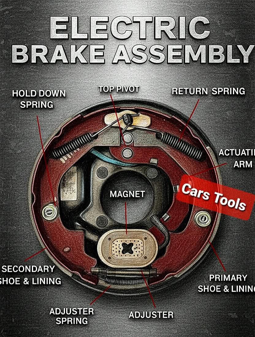 Mechanics Reels - Electric Brake Assembly: A detailed view... | Facebook