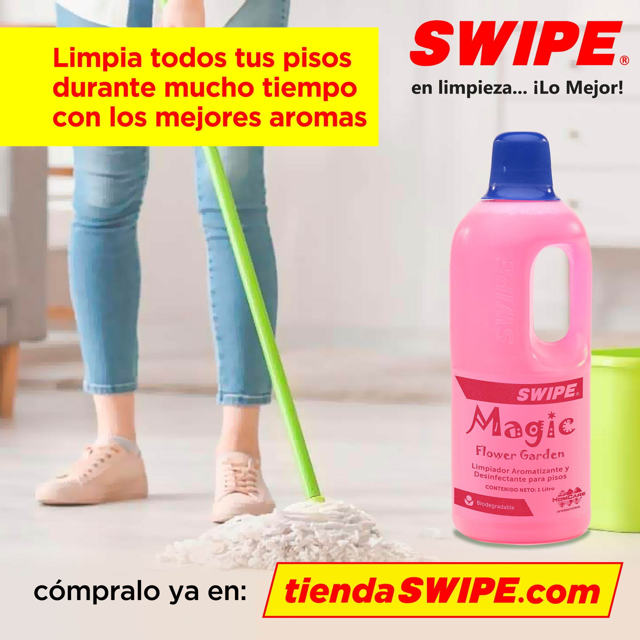Swipe_oficial - MAGIC es un limpiador, aromatizante y...