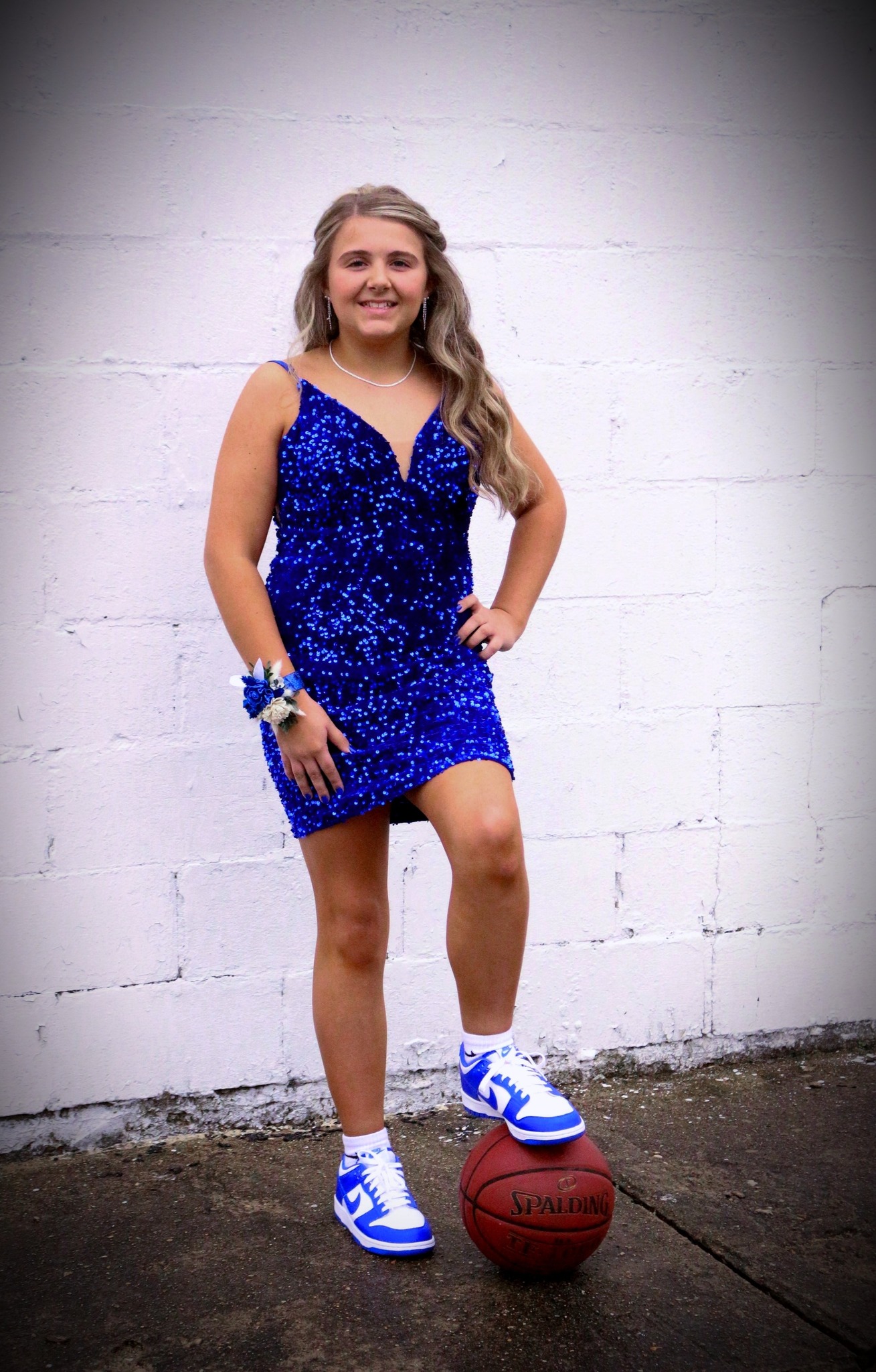 shoes with prom dress Primavera Couture 3791 Size 10 Periwinkle Sequin Backless Wedding Guest Should I wear heels or