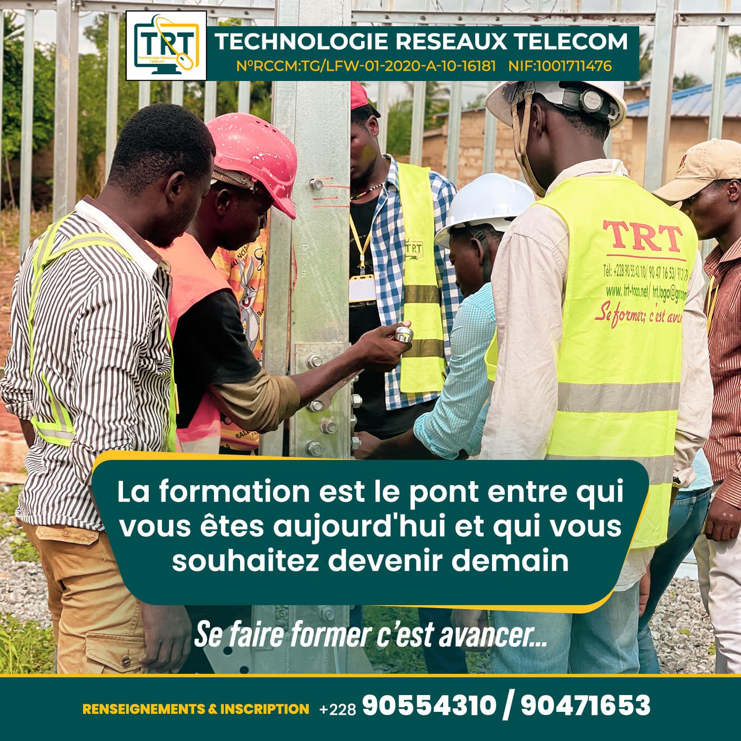 La formation est le... - Technologie Réseaux Télécom / TRT