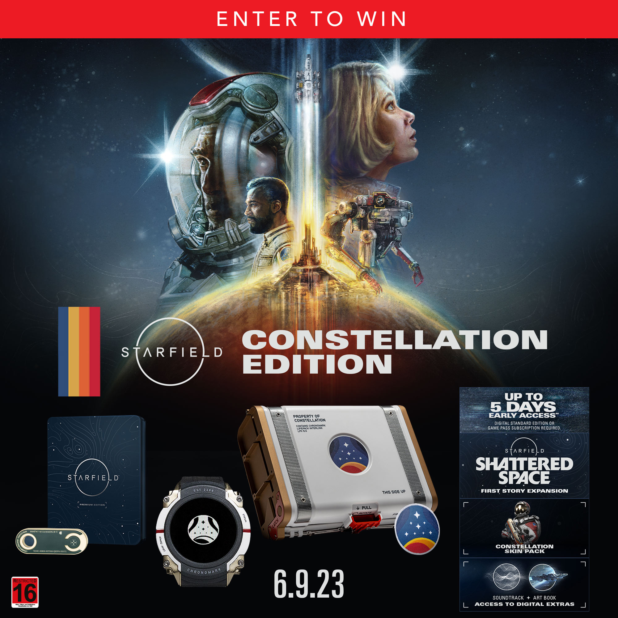 CLOSED***** ?BE IN TO WIN? Thanks to our friends at Bethesda, we 