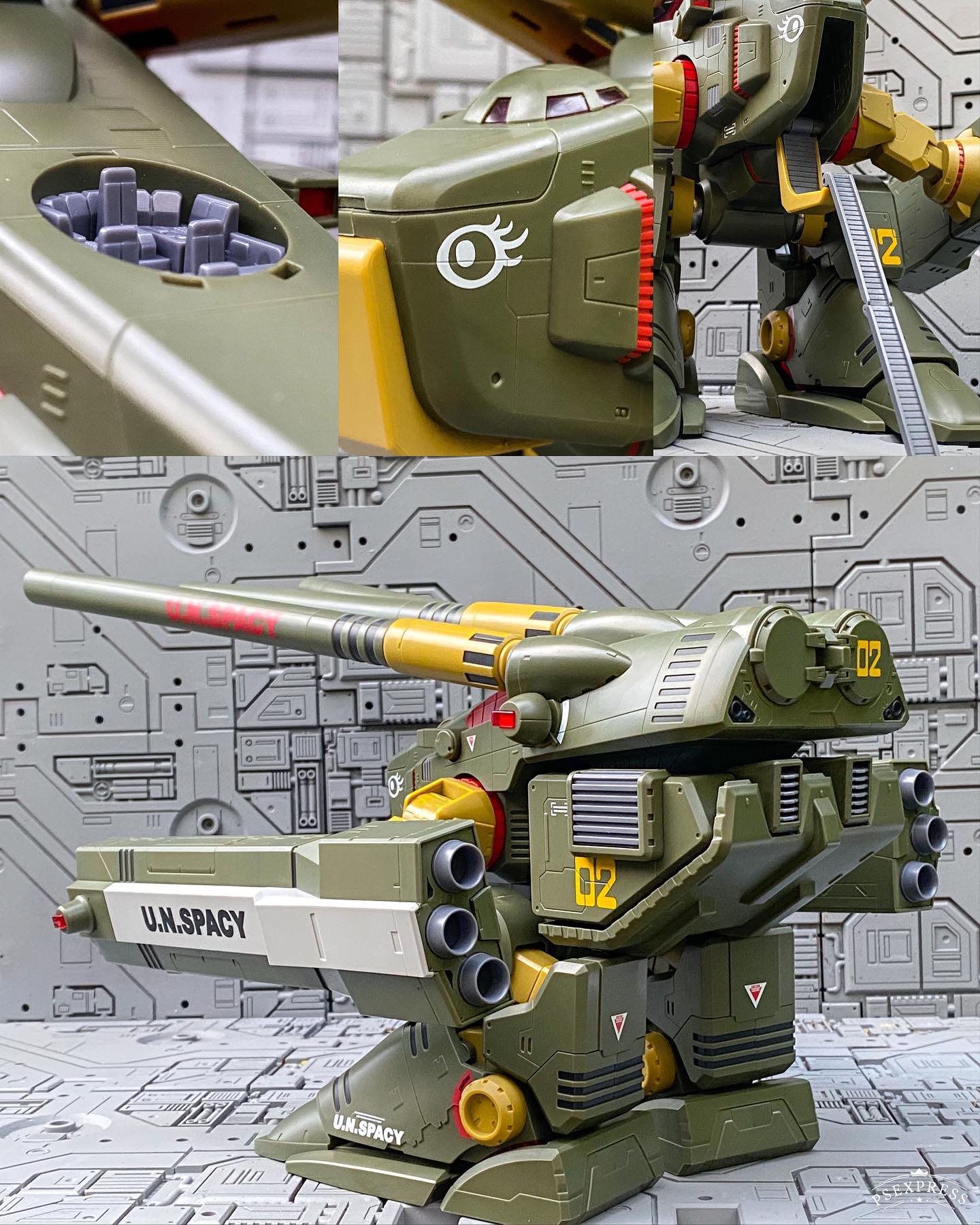 HWR-00-Mk II Monster Bandai Hi-Metal R The Heavy Weight Robot-00
