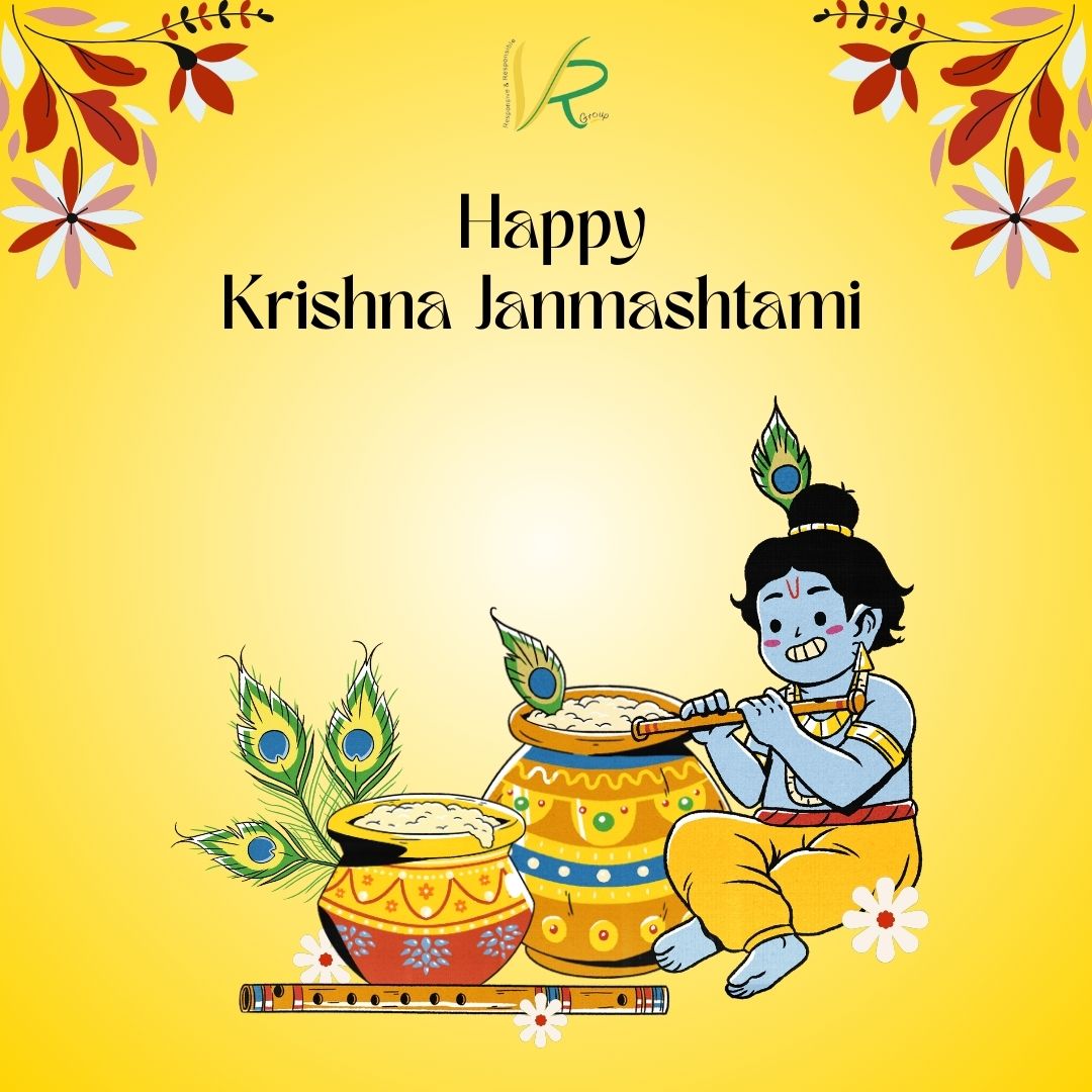 VR - Drawing inspiration from Lord Krishna's wisdom, let's strive to be ...